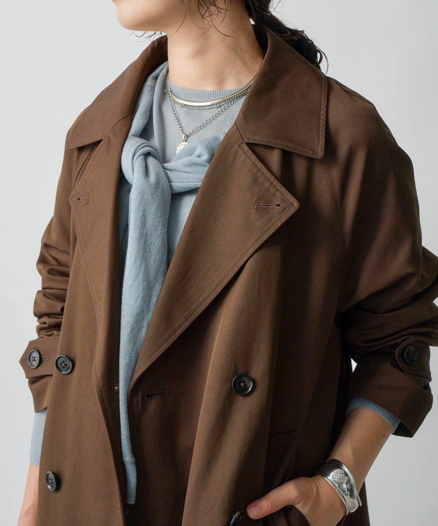 RIVE DROITE(リヴドロワ) 【MYSELFbyRD（マイセルフバイリヴドロワ）】ロングニットプルオーバー