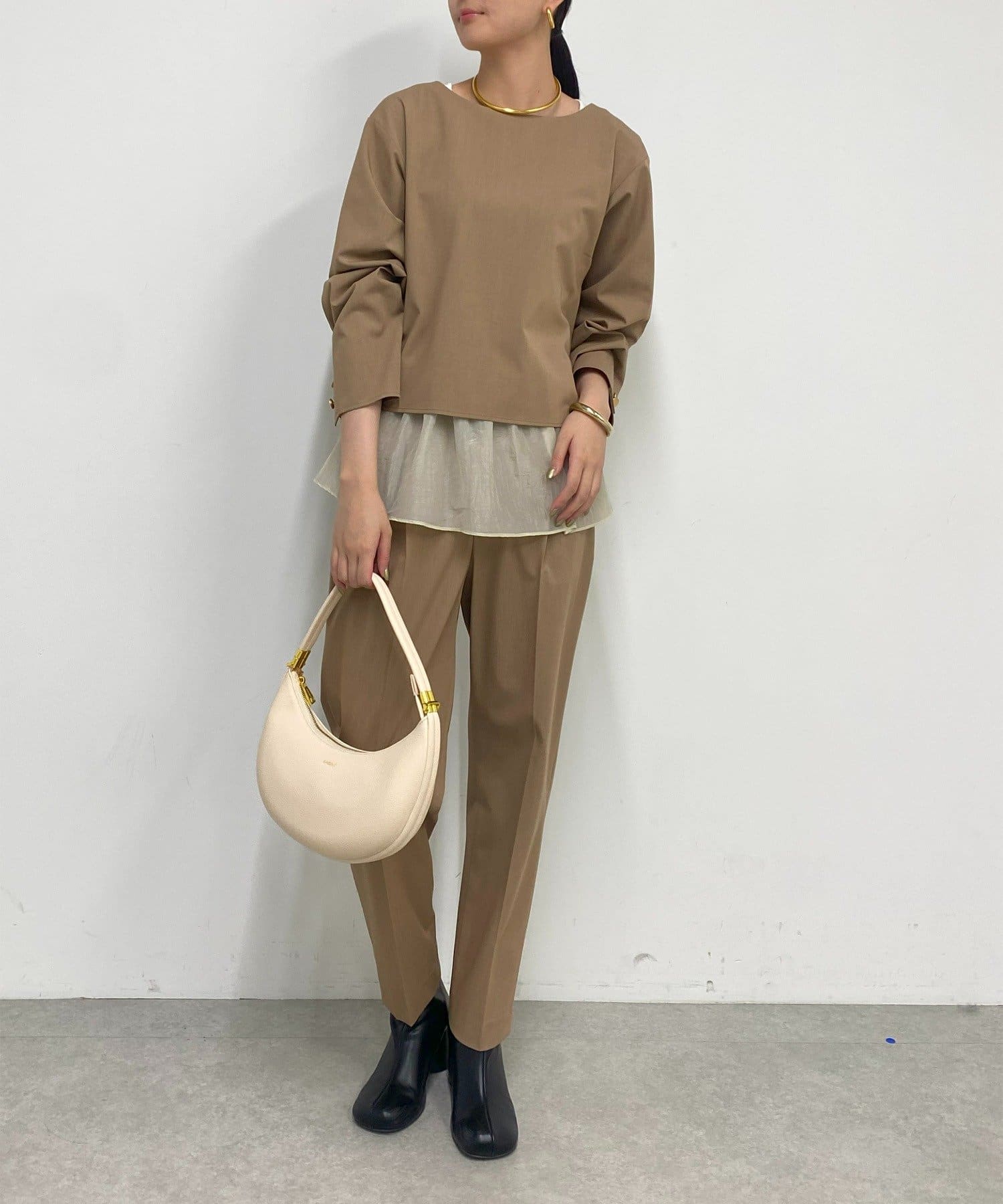 rollo ラウンジドレス ブラウス LOUNGEDRESS（ラウンジドレス）の「ジャガードハイネック
