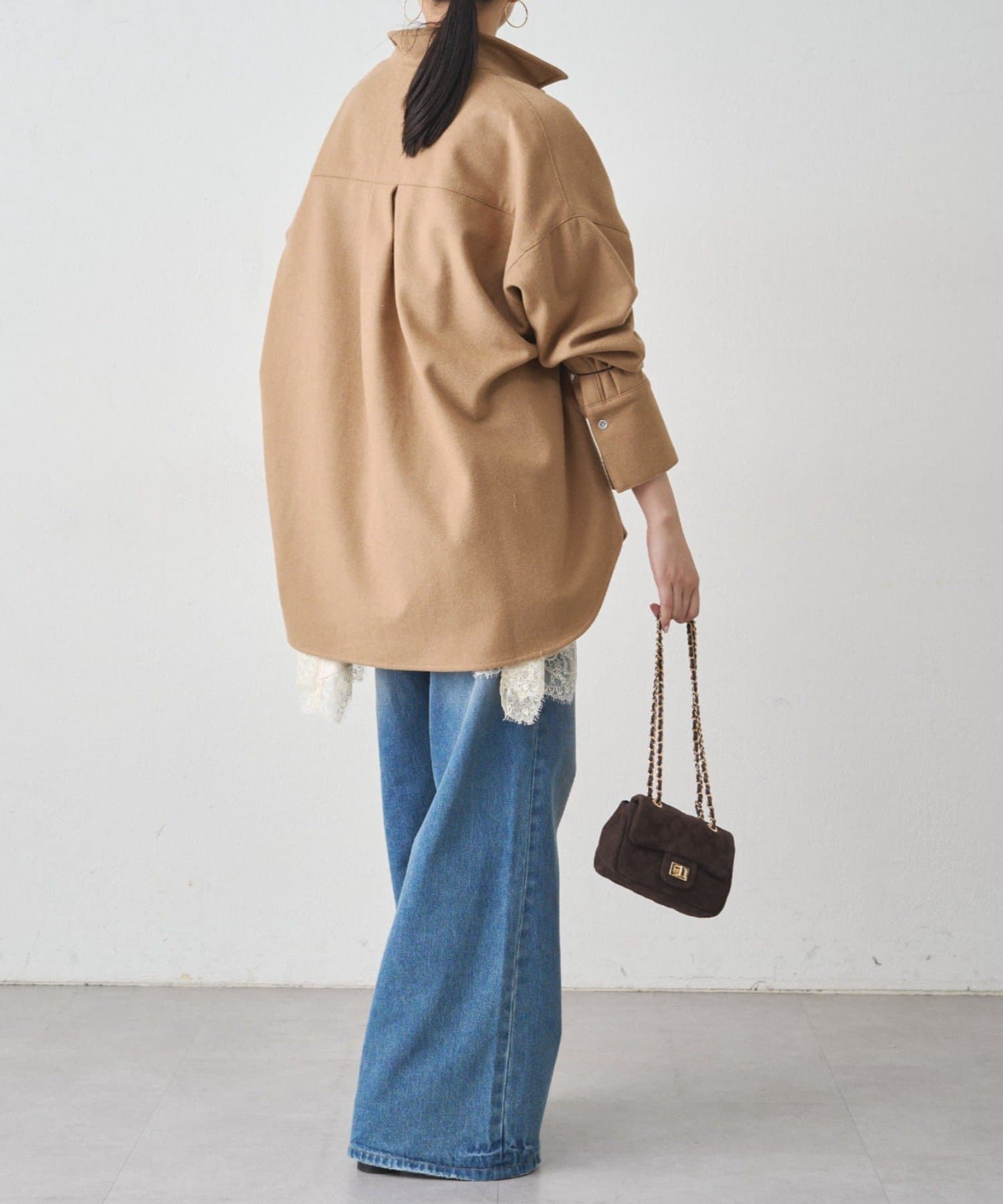 LOUNGEDRESS(ラウンジドレス) ウールオーバーシャツ