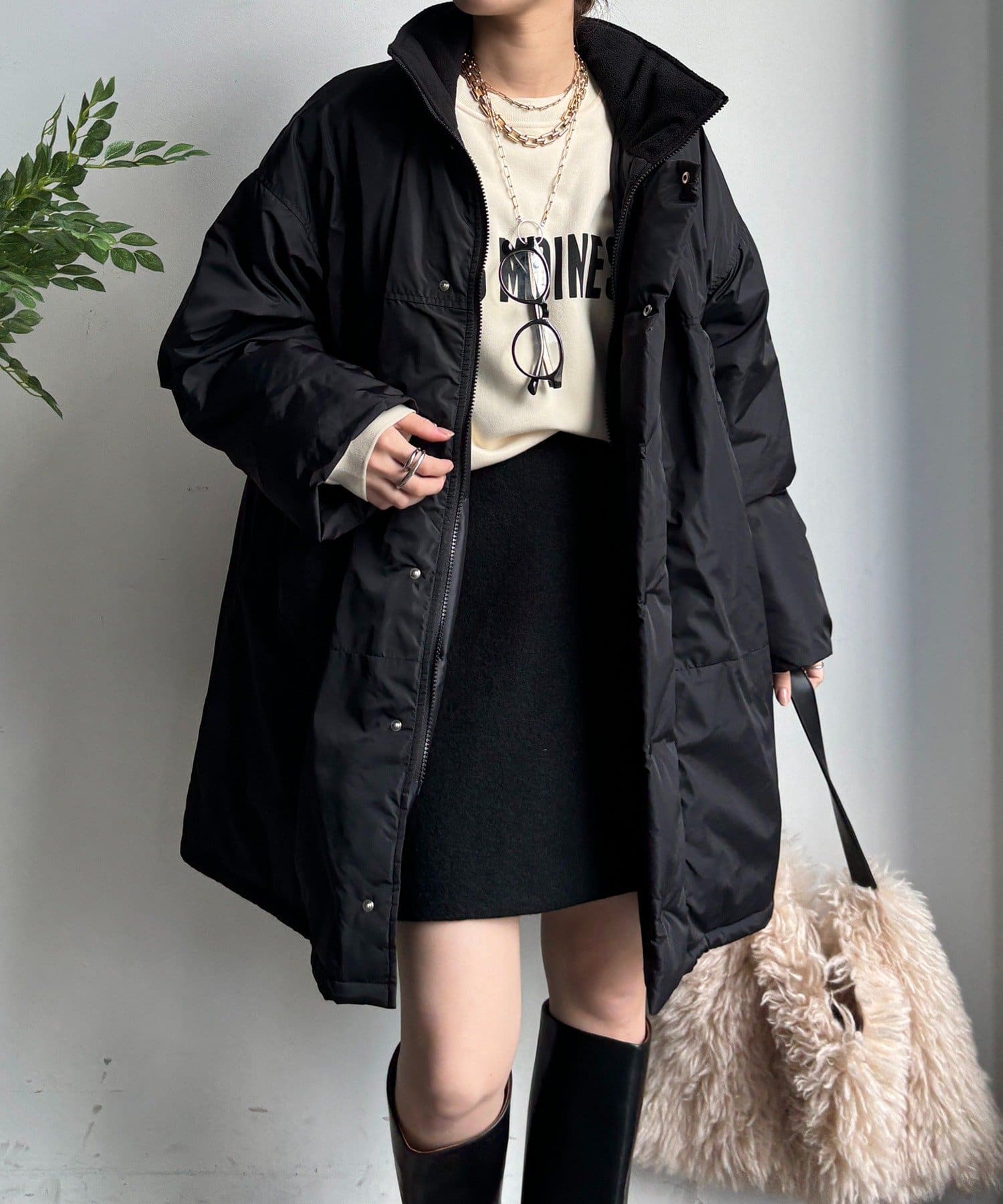 DOUDOU(ドゥドゥ) サーモライト中綿コート