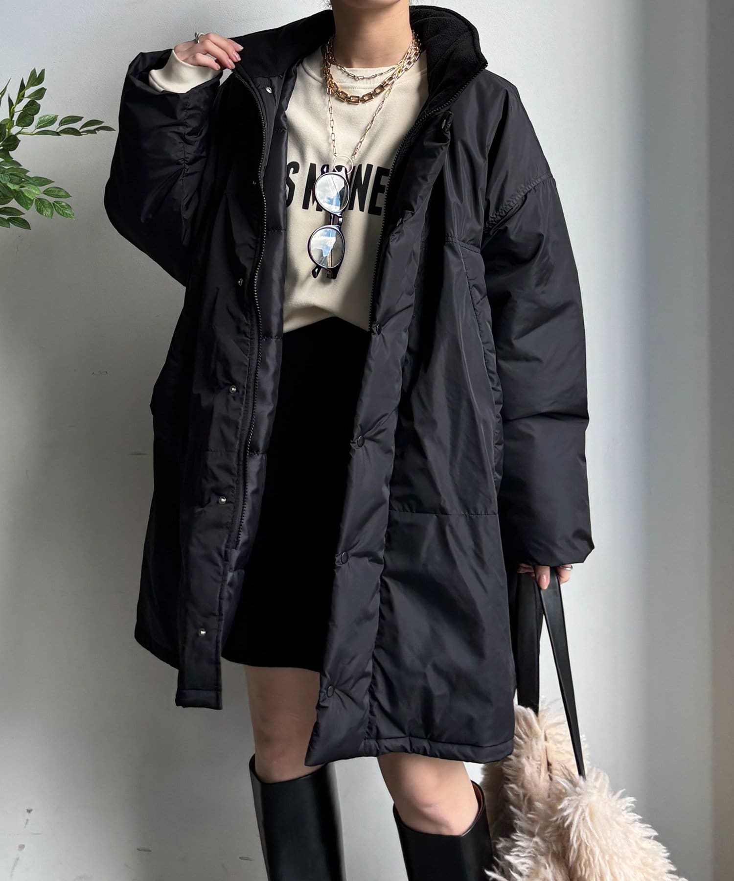 DOUDOU(ドゥドゥ) サーモライト中綿コート