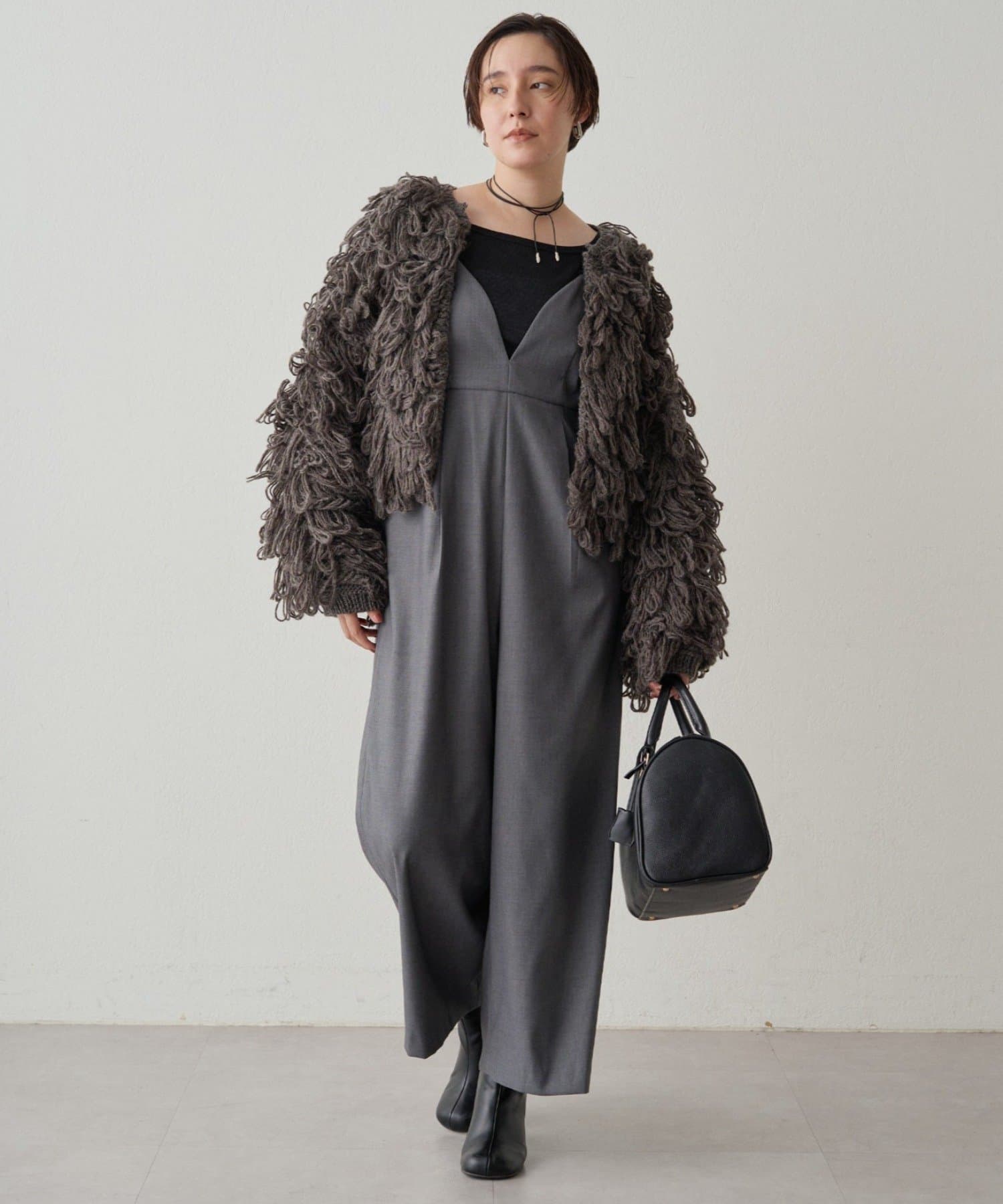 LOUNGEDRESS(ラウンジドレス) Vキャミサロペット