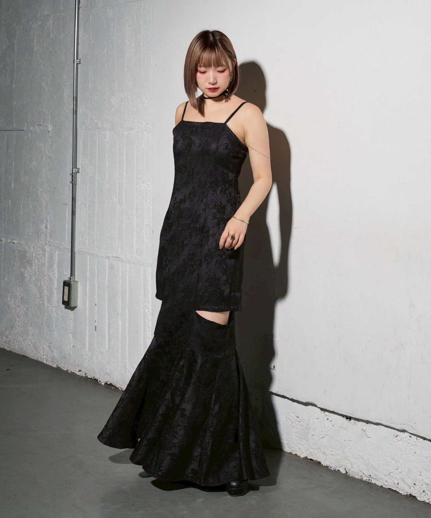 Remind me and forever(リマインドミーアンドフォーエバー) 【Mavie..7】【サイズ展開有】マーメイドキャミワンピース