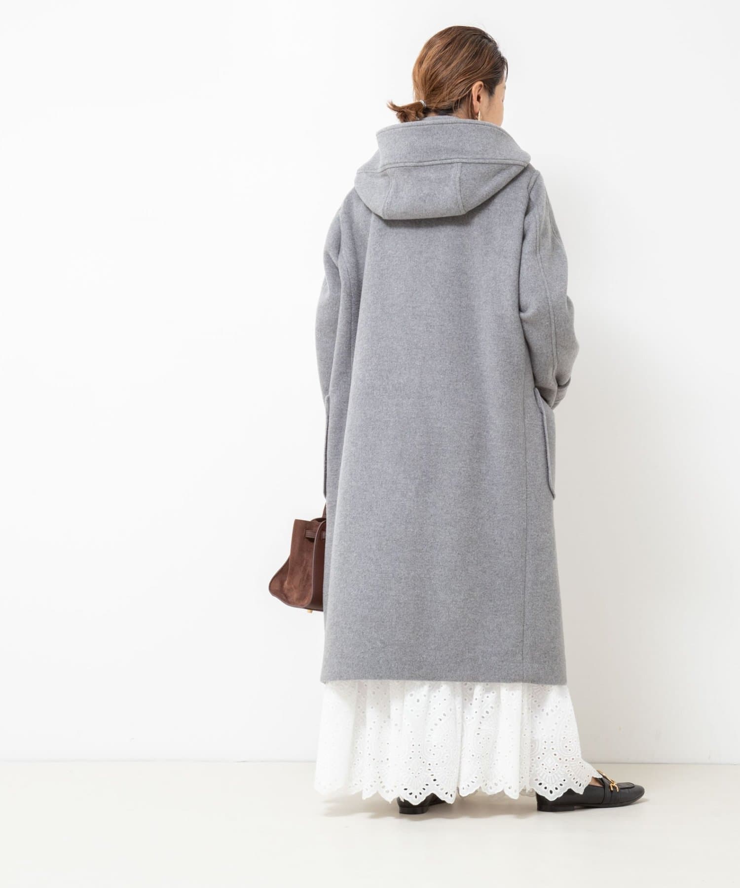 美品♡ノーリーズ　ダッフルコート　白 ダッフルコート（条件：ホワイト系）| ファッション通販