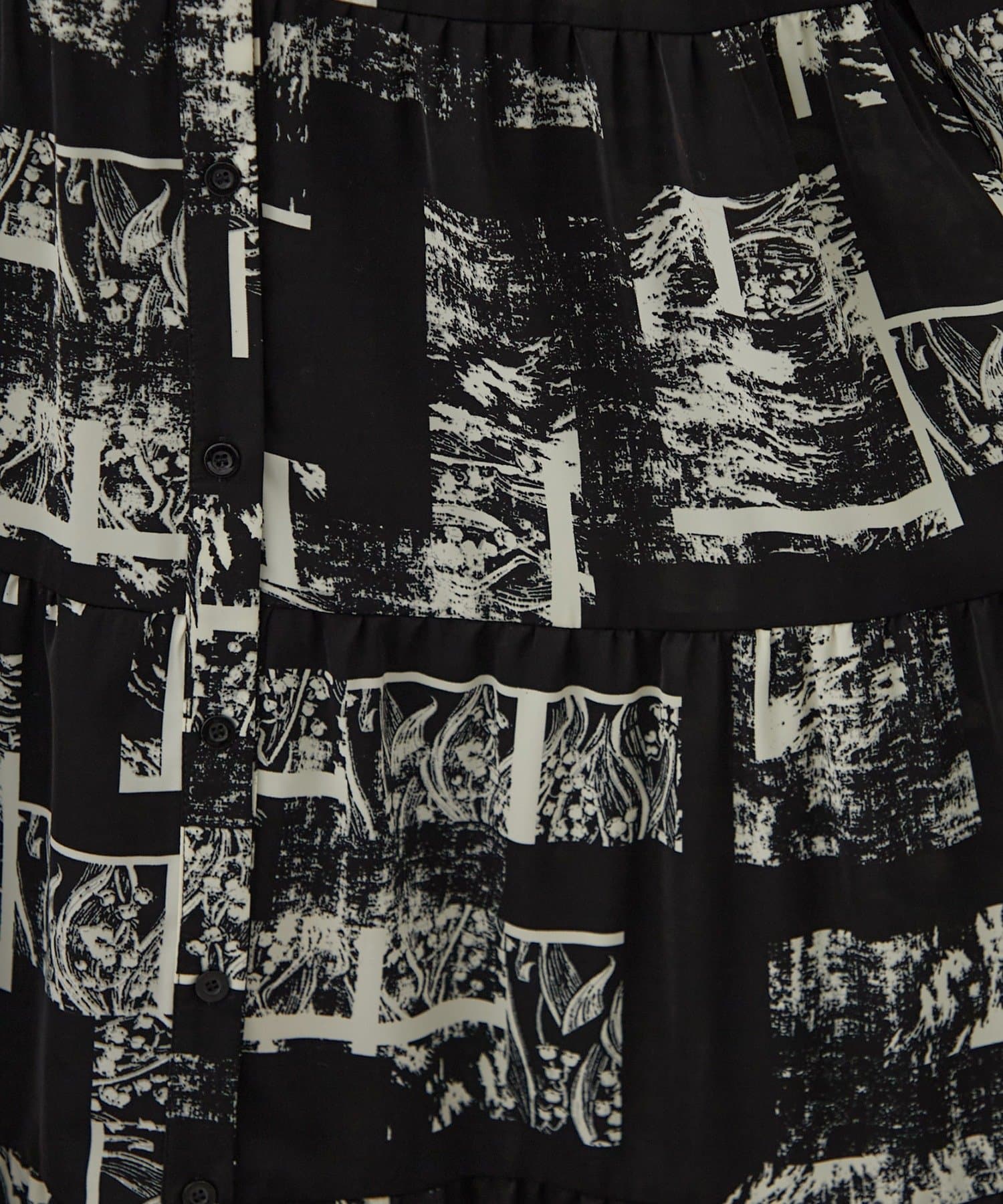 Remind me and forever(リマインドミーアンドフォーエバー) 【NAO】【新柄登場！】アソート柄ティアードワンピース