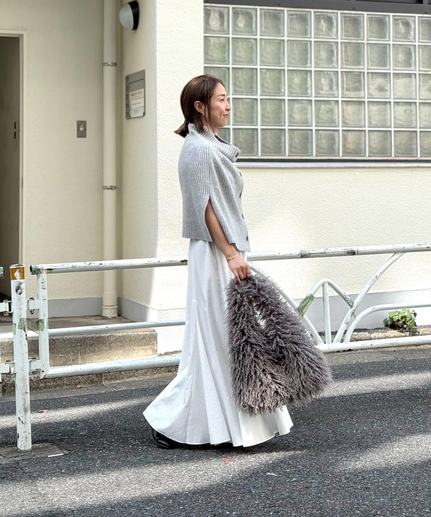 NOLLEY'S(ノーリーズ) 【PR林☆別注】チベットラムフェイクファーバッグ