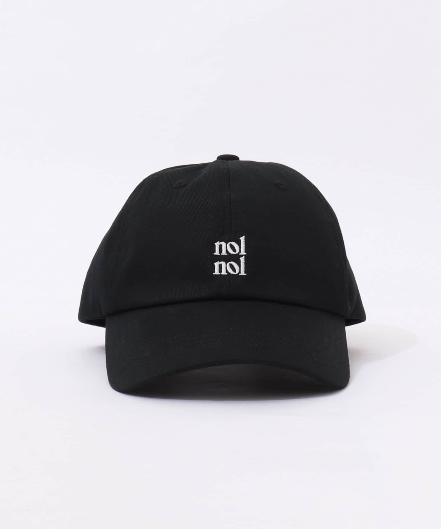 NOLLEY'S(ノーリーズ) 【nolnol/ノルノル】ロゴ刺繍キャップ