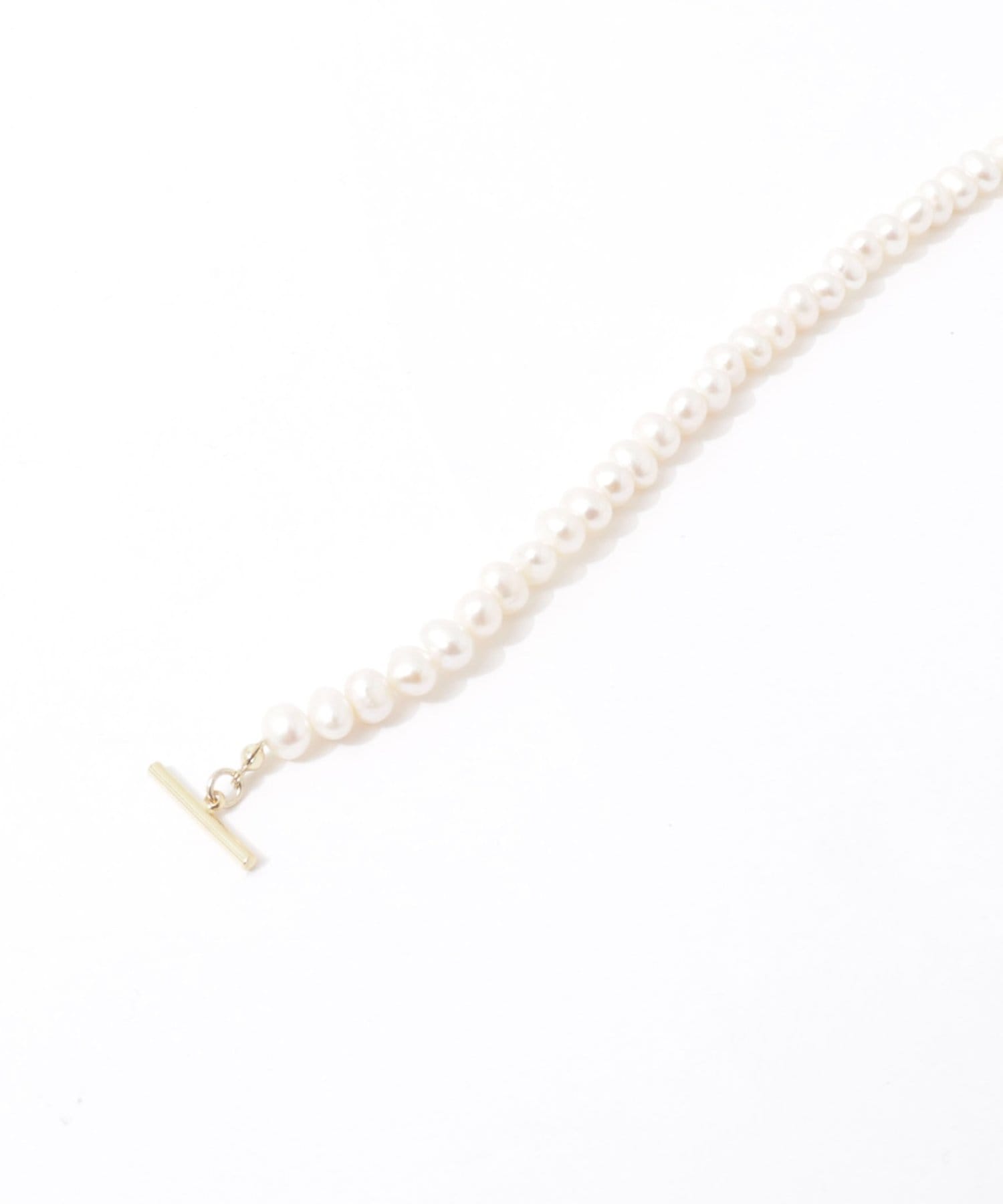 n149/【再入荷✧】淡水パール ロング チェーンネックレス　超高品質　匠の技 anq.】SV925・パール ロングネックレス 淡水パール | KU