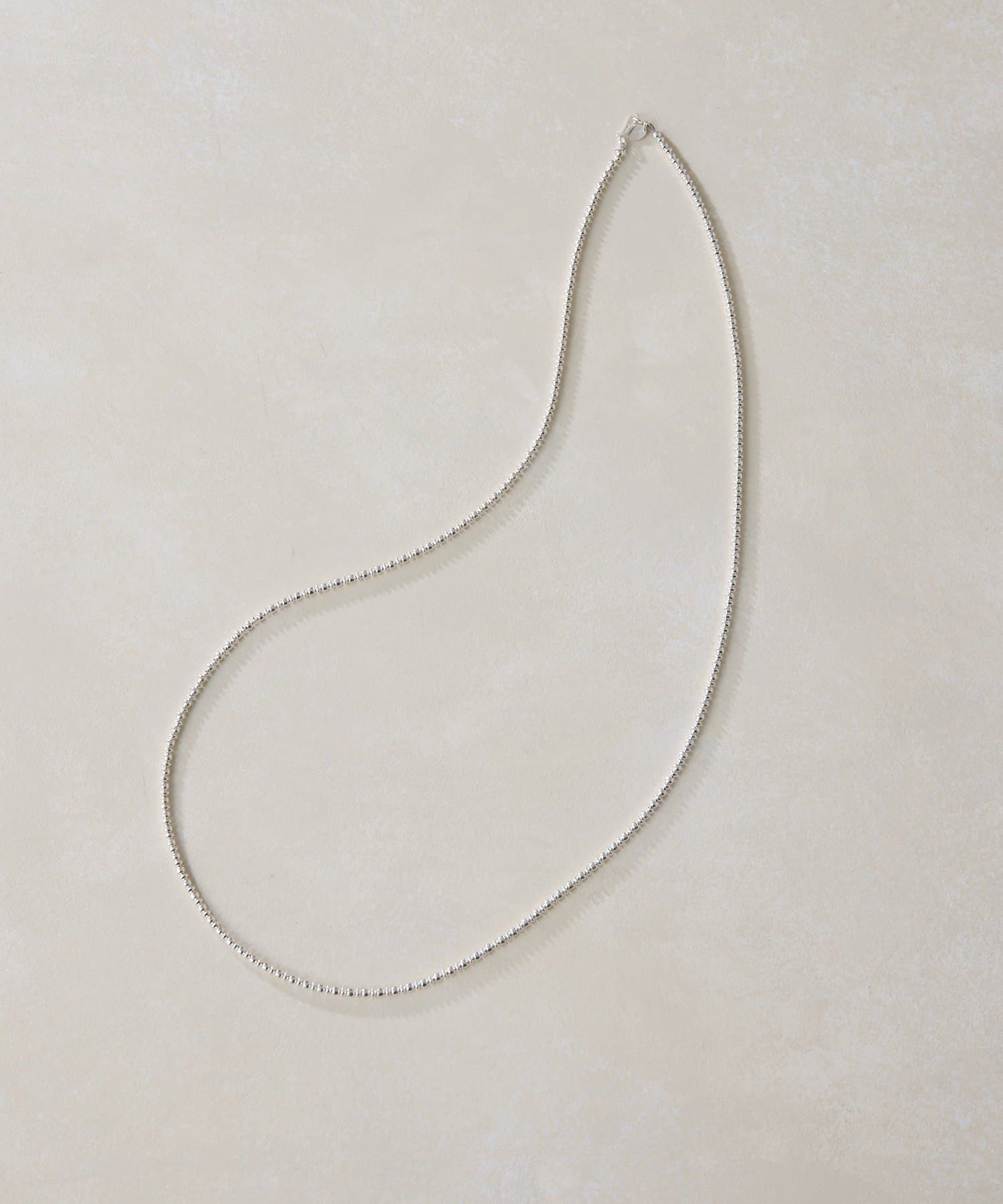 ear PAPILLONNER(イア パピヨネ) 《スターリングシルバー使用》ミックスパール3×80ネックレス