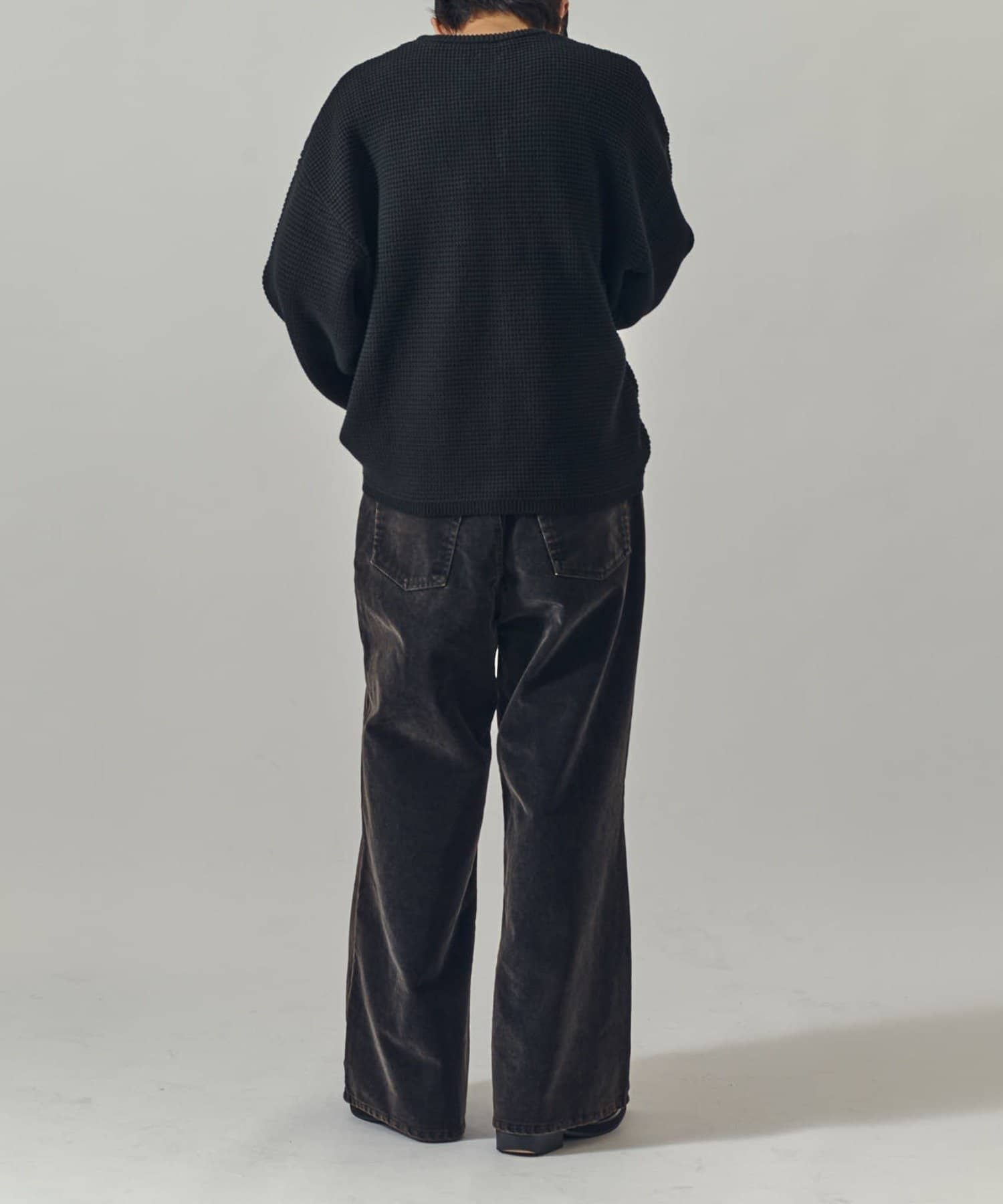 Lui's(ルイス) フロッキーワイドデニム