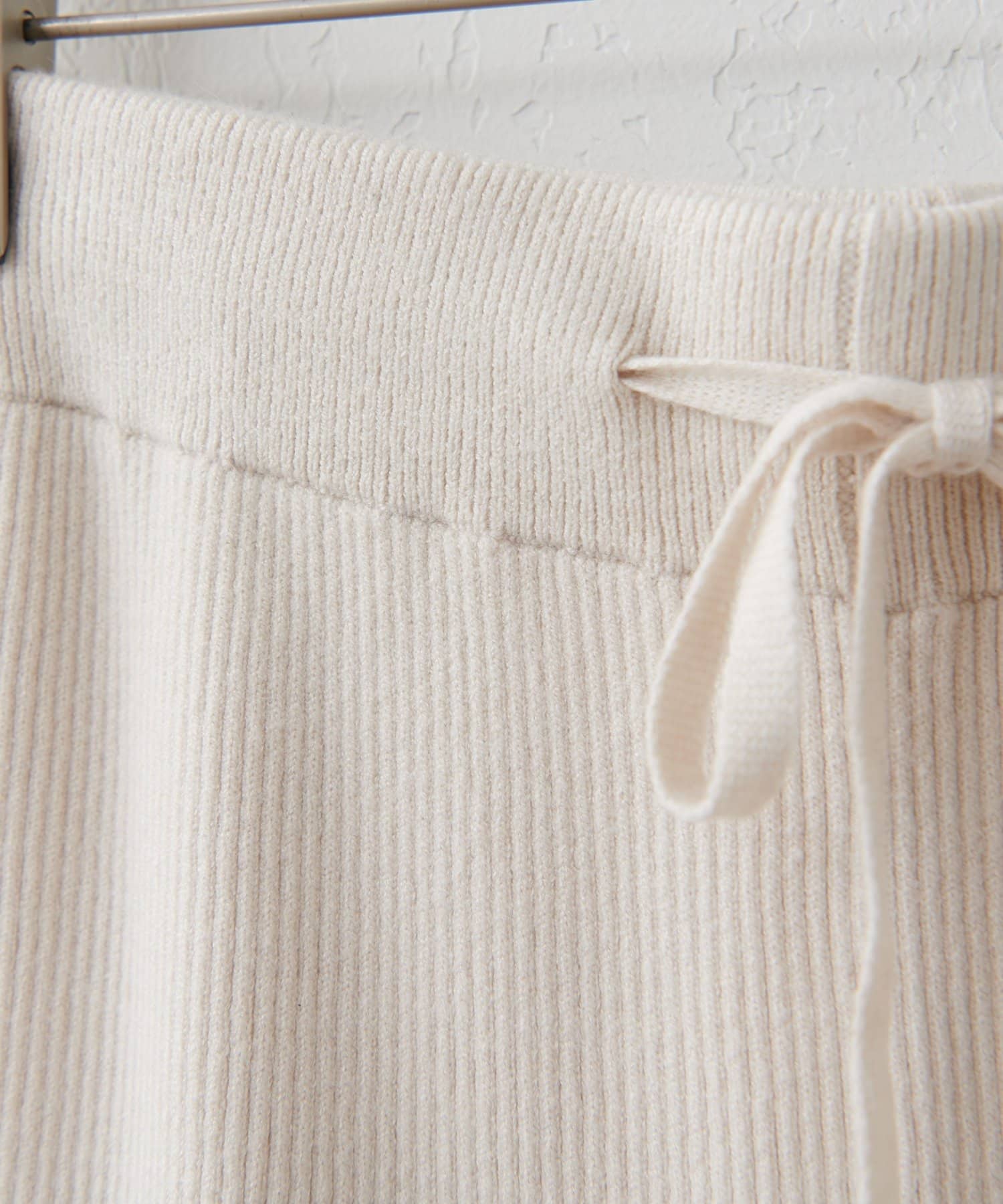 DISCOAT(ディスコート) 【WEB限定】ニットリブパンツ