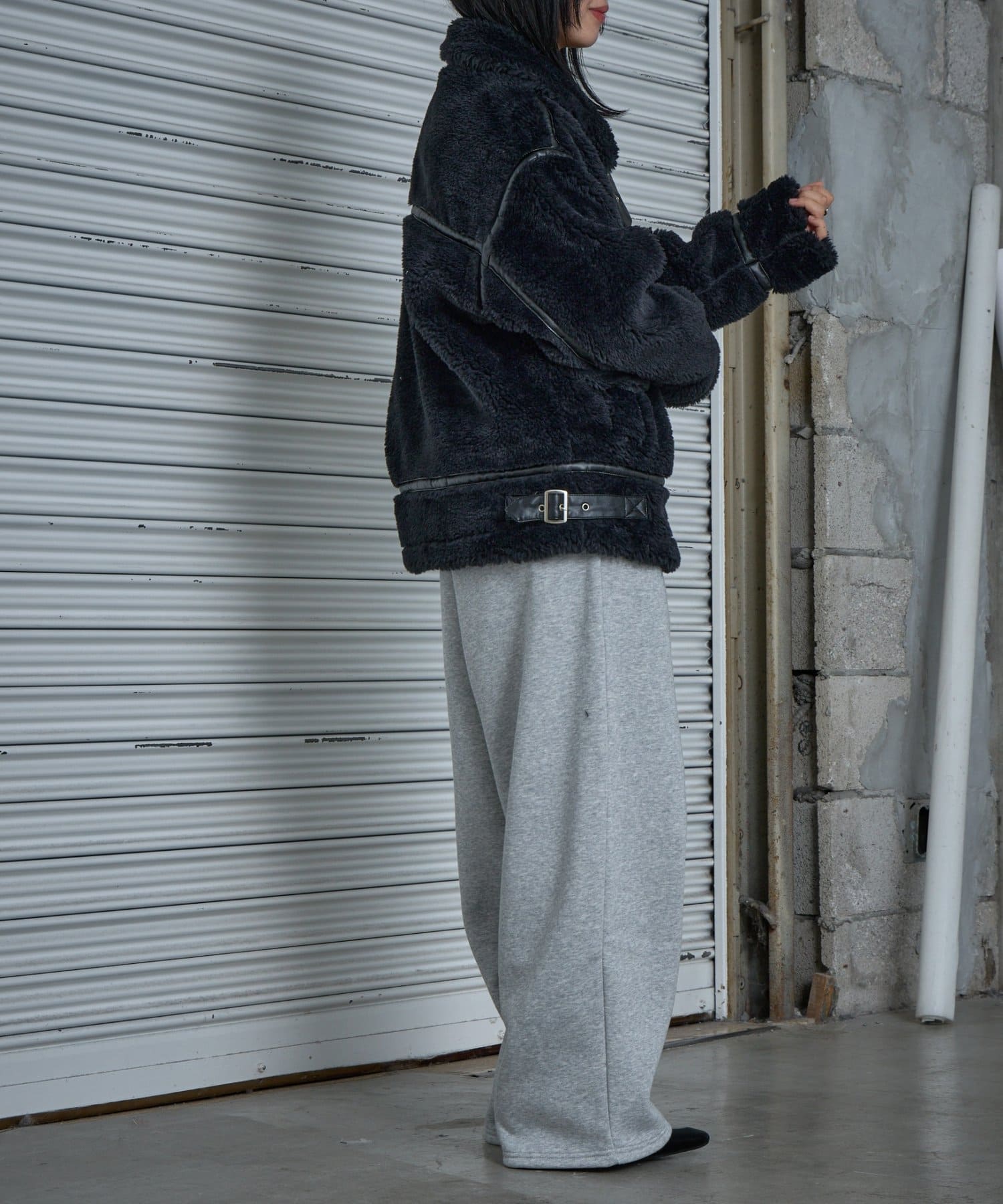 -goocy-(グーシー) パイピングボアジャケット