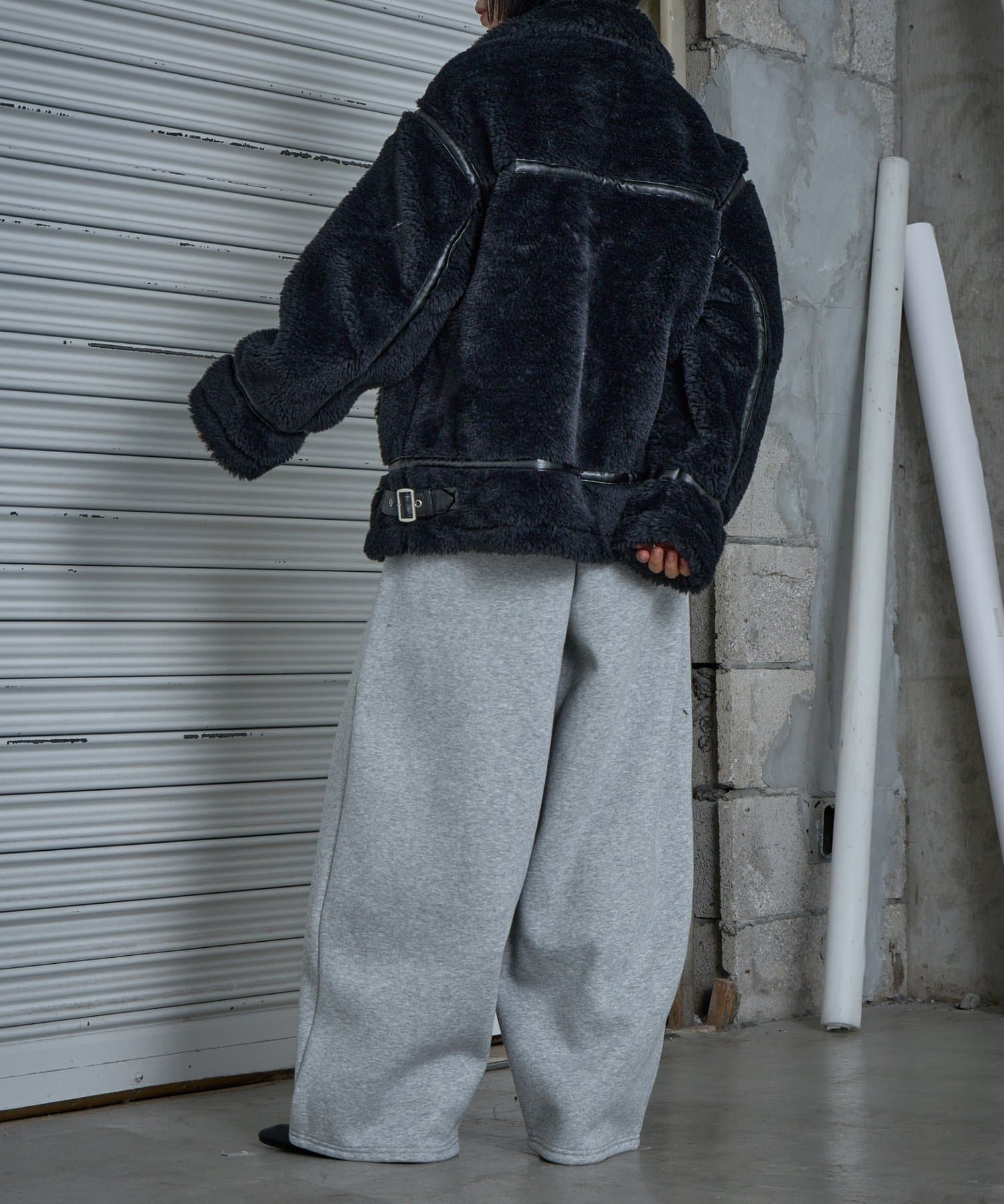 -goocy-(グーシー) パイピングボアジャケット