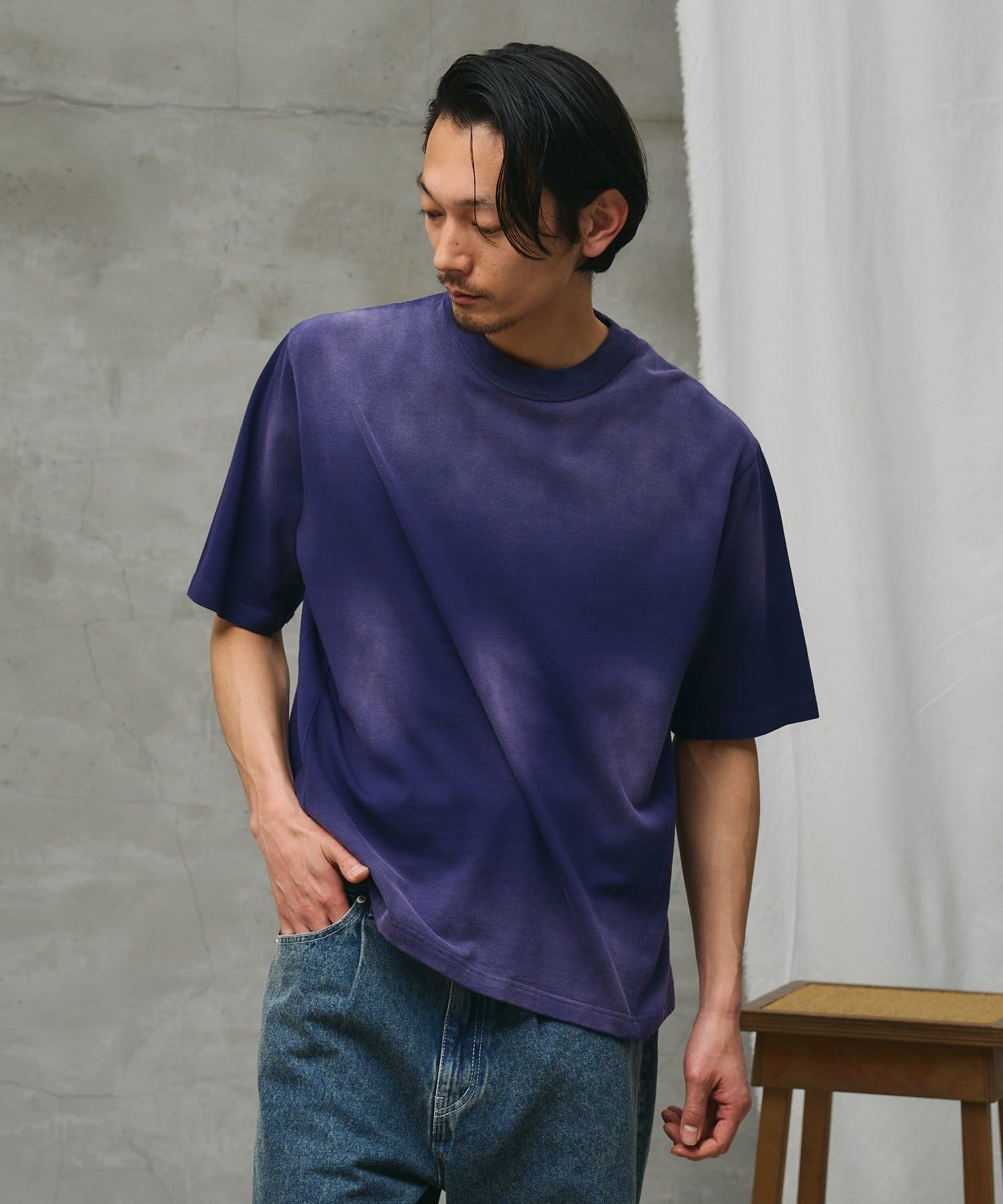 COLONY 2139(コロニー トゥーワンスリーナイン) 【paradigm】ガス焼き天竺サルファダイスプレーT