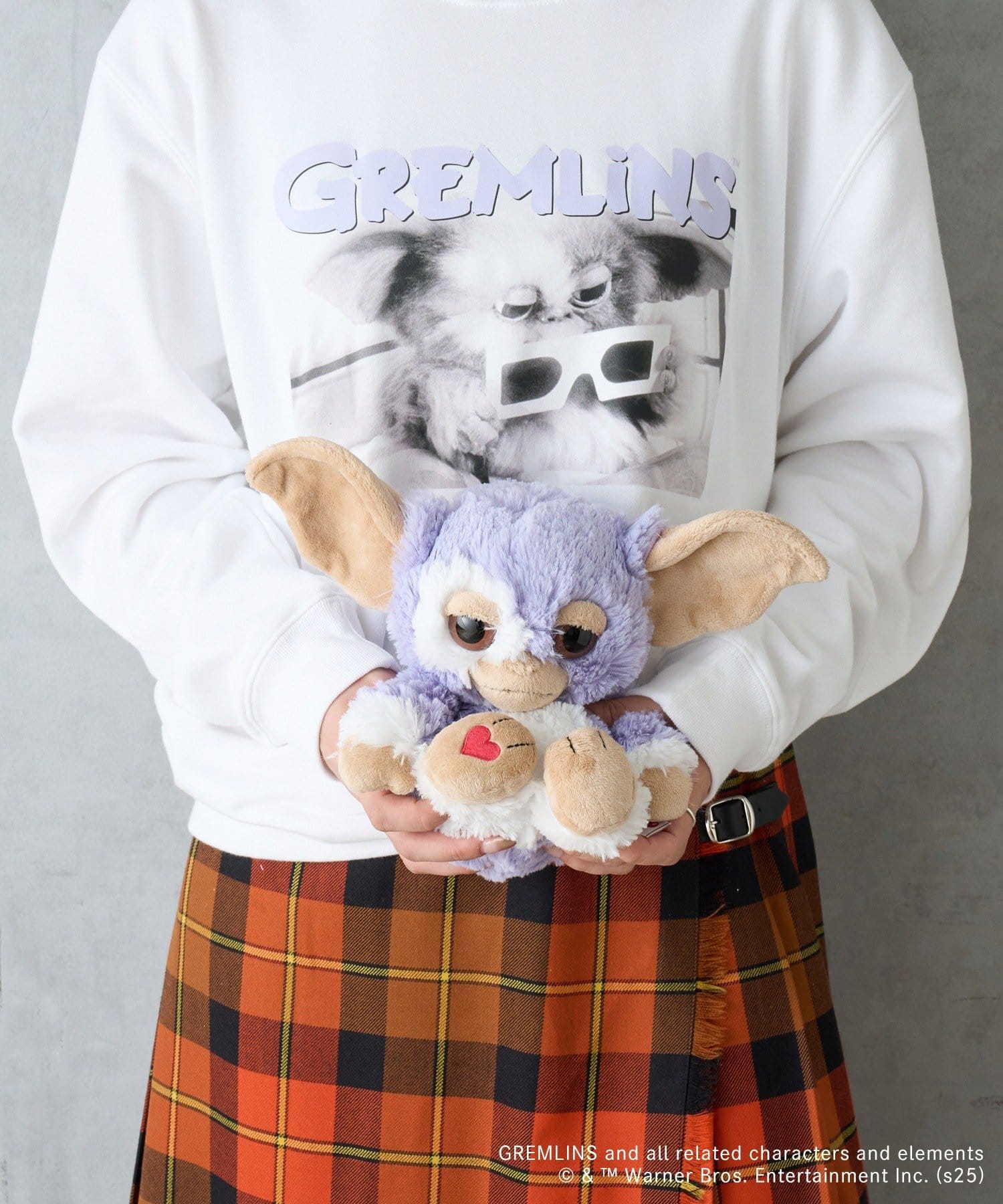 グレムリン　ギズモ　バースデーバー　25センチ　2022年　ブルーグレー GREMLINS グレムリン】ギズモ ミントグレー Heart 25cm