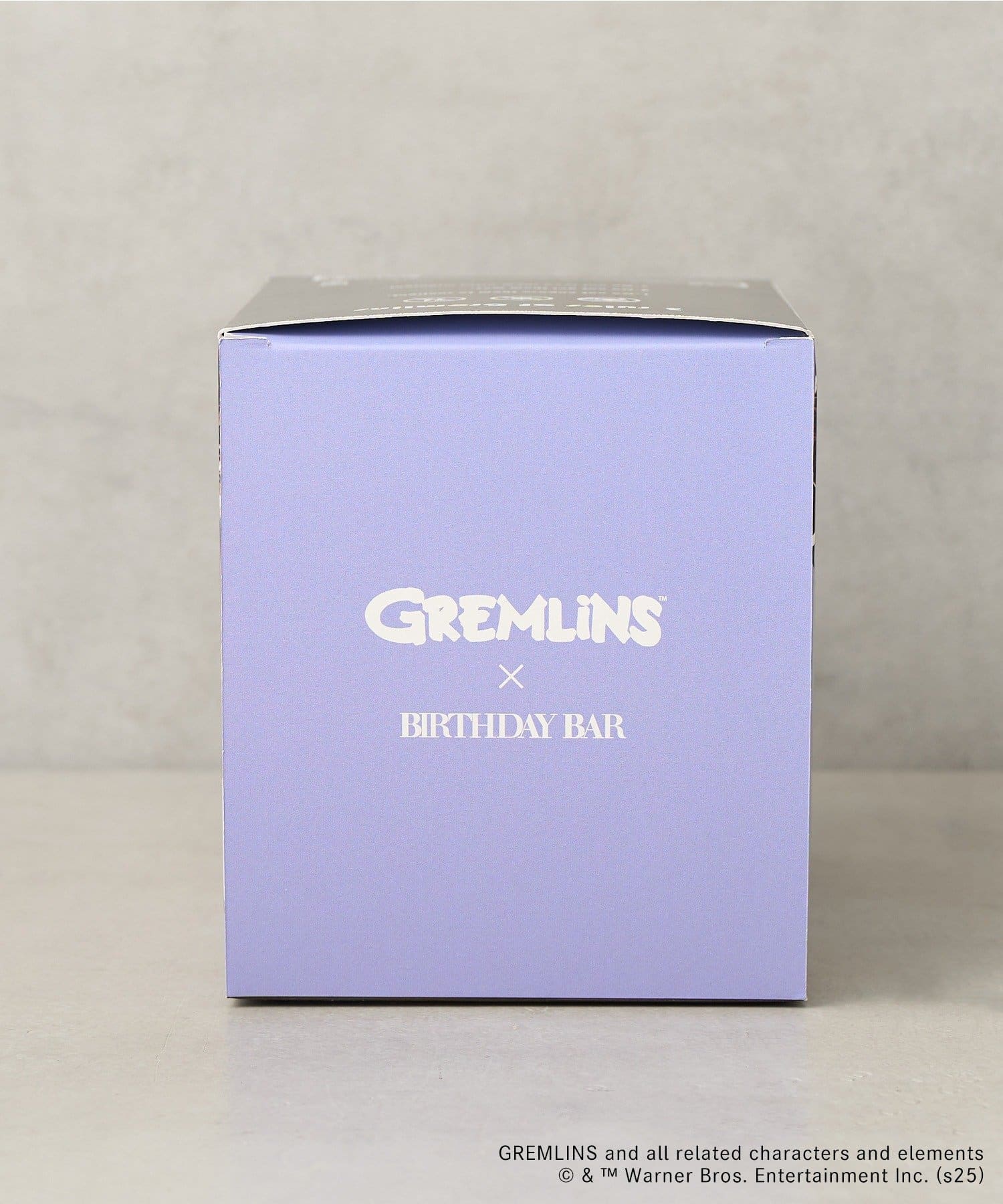 BIRTHDAY BAR(バースデイバー) 【GREMLINS グレムリン】ギズモ ライラックグレー ワントーン スペシャル Heart 25cm　PAL CLOSET限定　シリアルナンバー入り