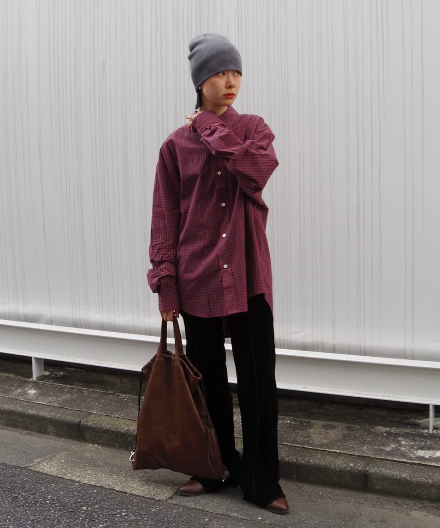 OUTLET(アウトレット) 【Kastane】レギュラーカラーチェックシャツ