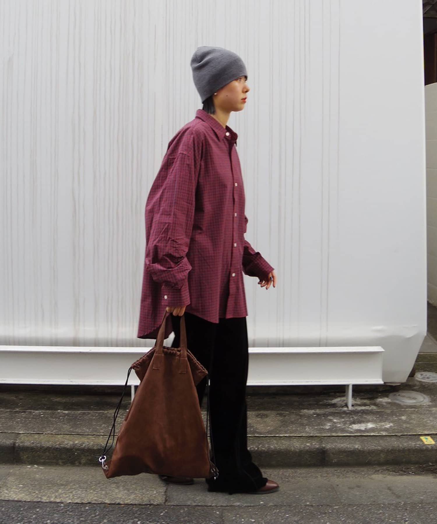 OUTLET(アウトレット) 【Kastane】レギュラーカラーチェックシャツ