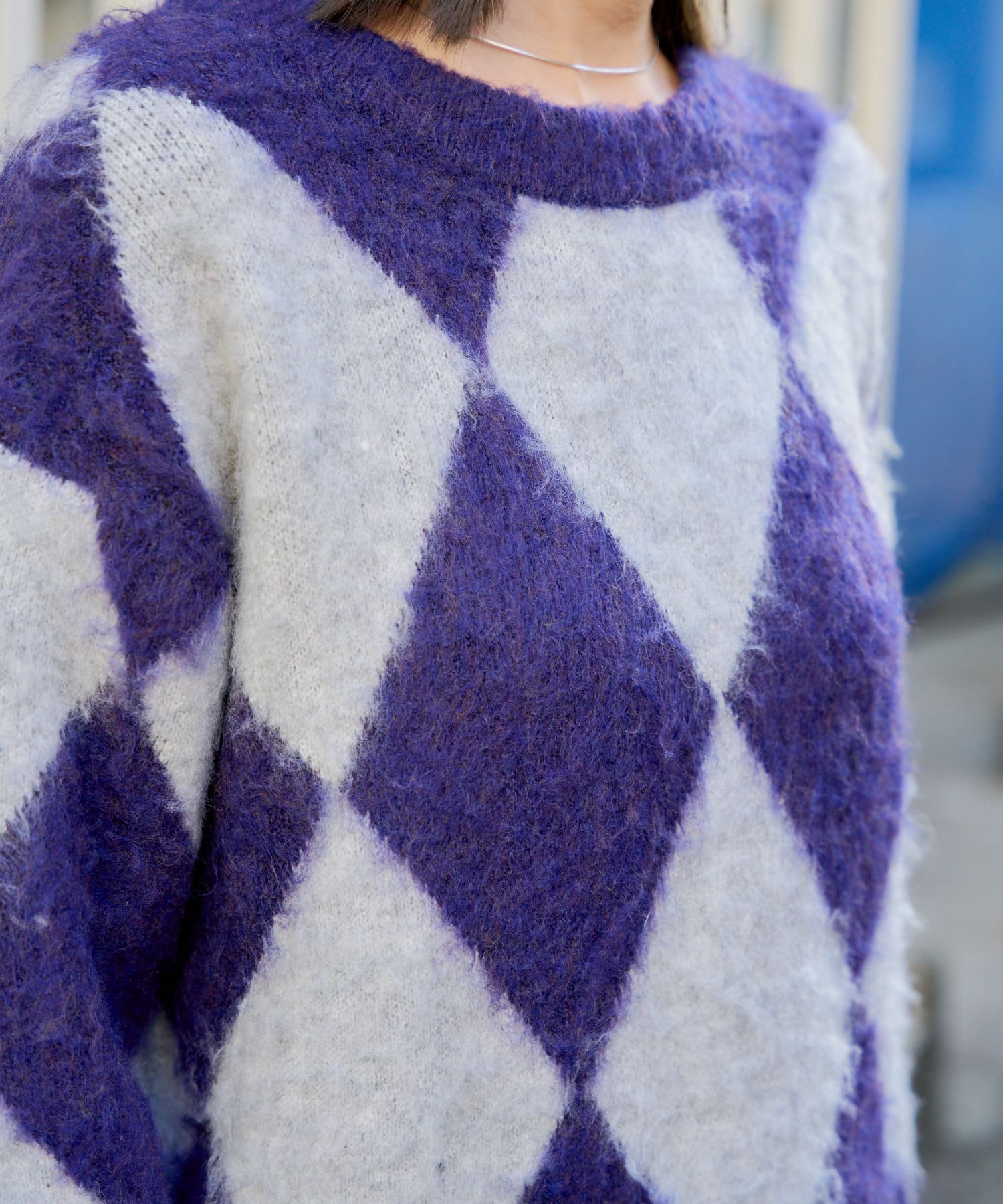 OUTLET(アウトレット) 【Kastane】ジャガードニットプルオーバー