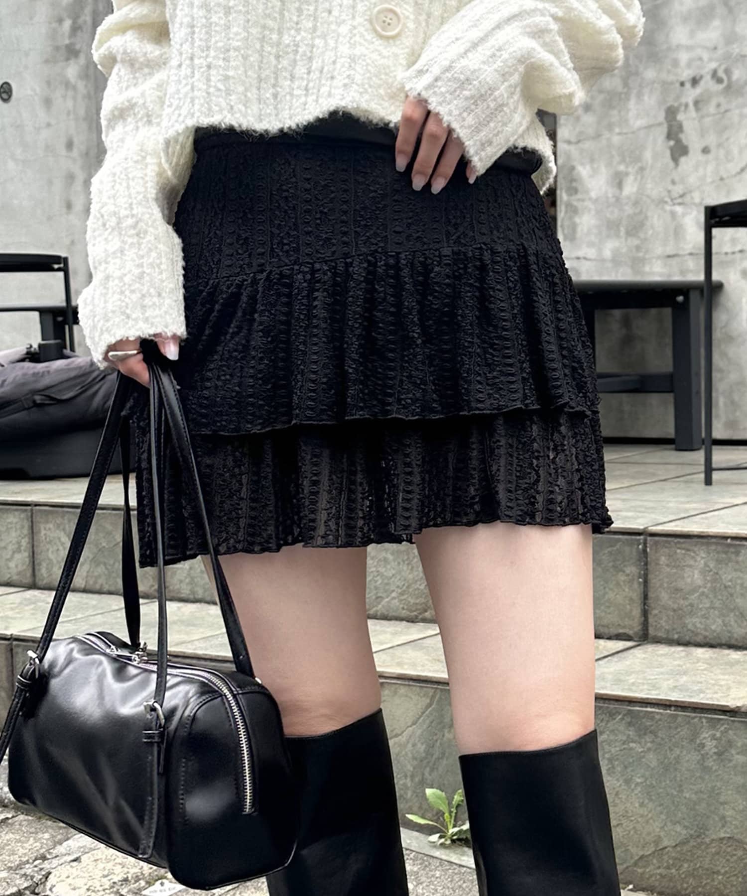 OUTLET(アウトレット) 【mystic】レーススカパン