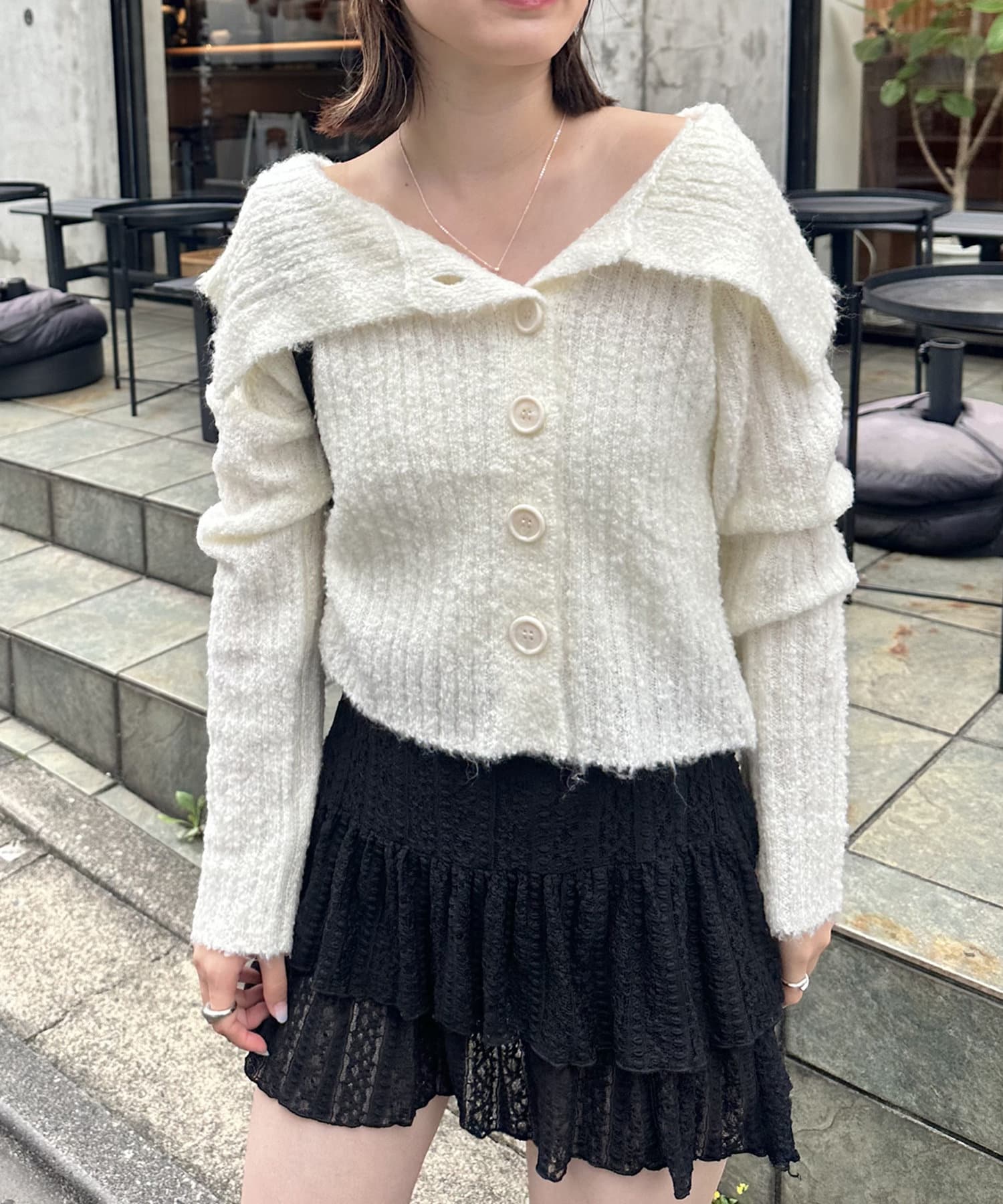 OUTLET(アウトレット) 【mystic】レーススカパン