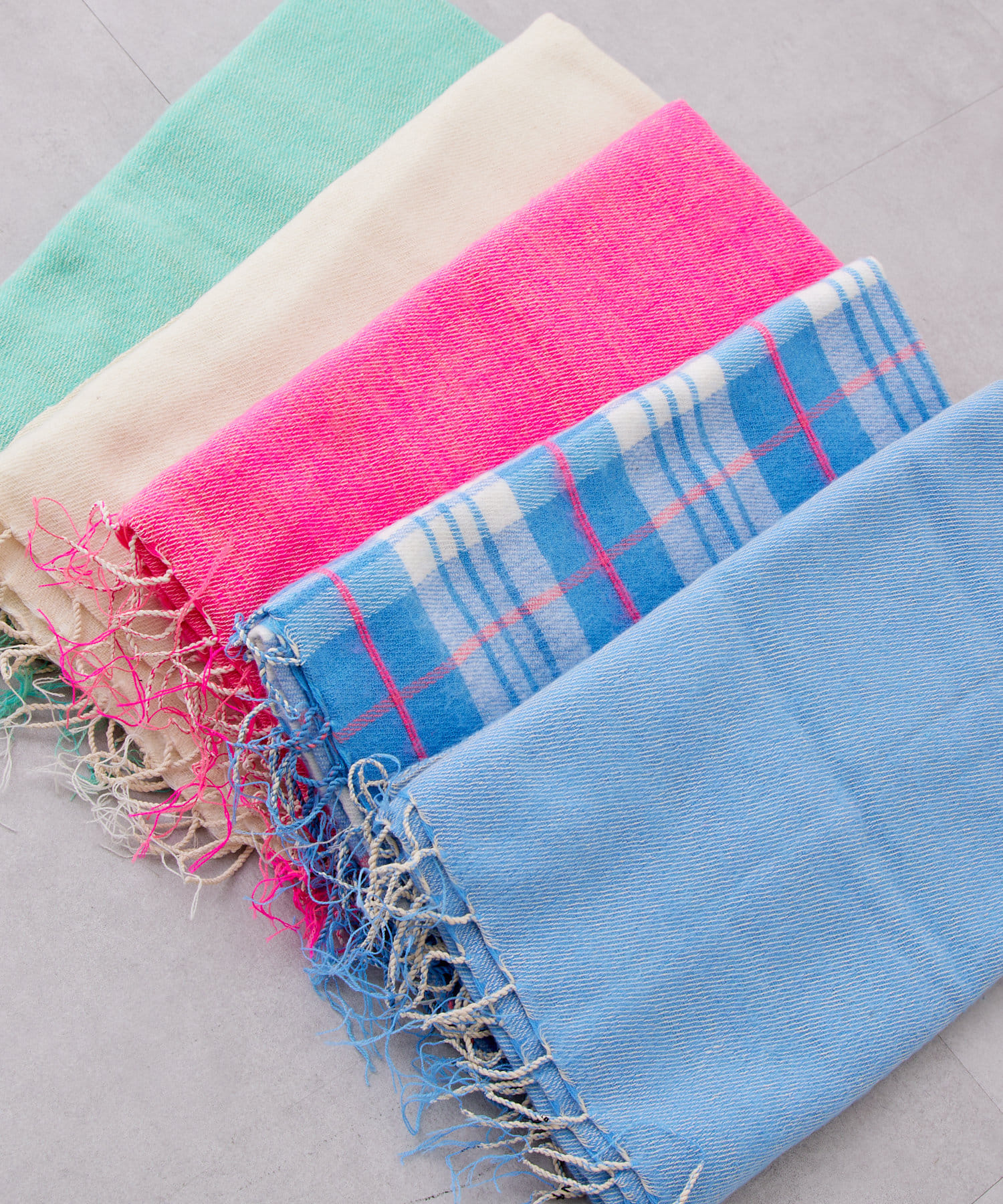 OUTLET(アウトレット) 【mystic】hinthint カラーストール