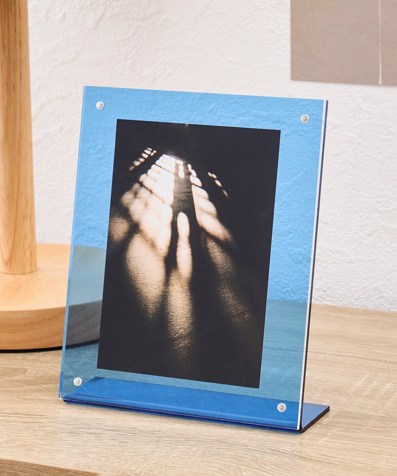 3COINS(スリーコインズ) クリアマグネットフォトフレームL判