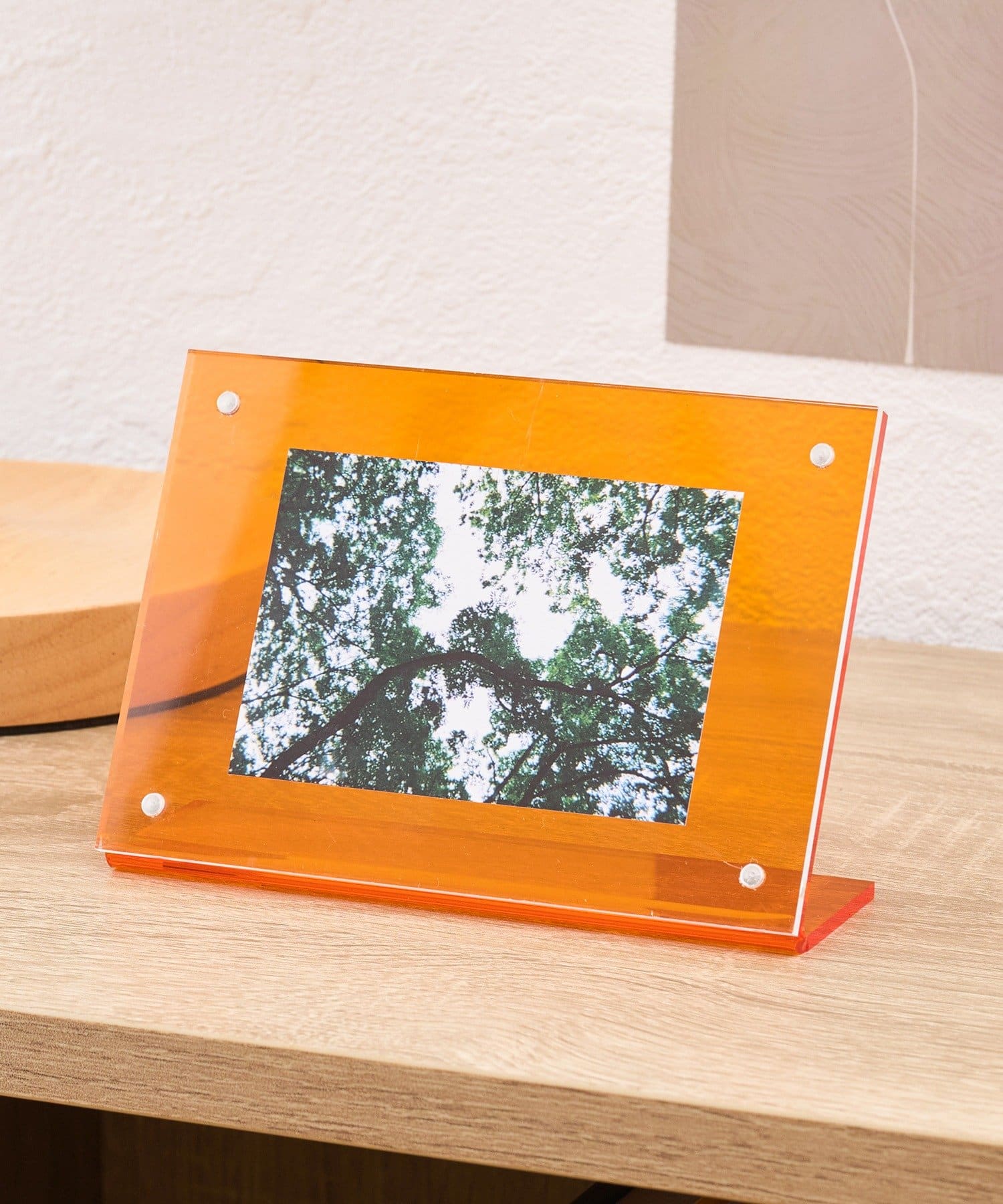 3COINS(スリーコインズ) クリアマグネットフォトフレームL判ハーフ