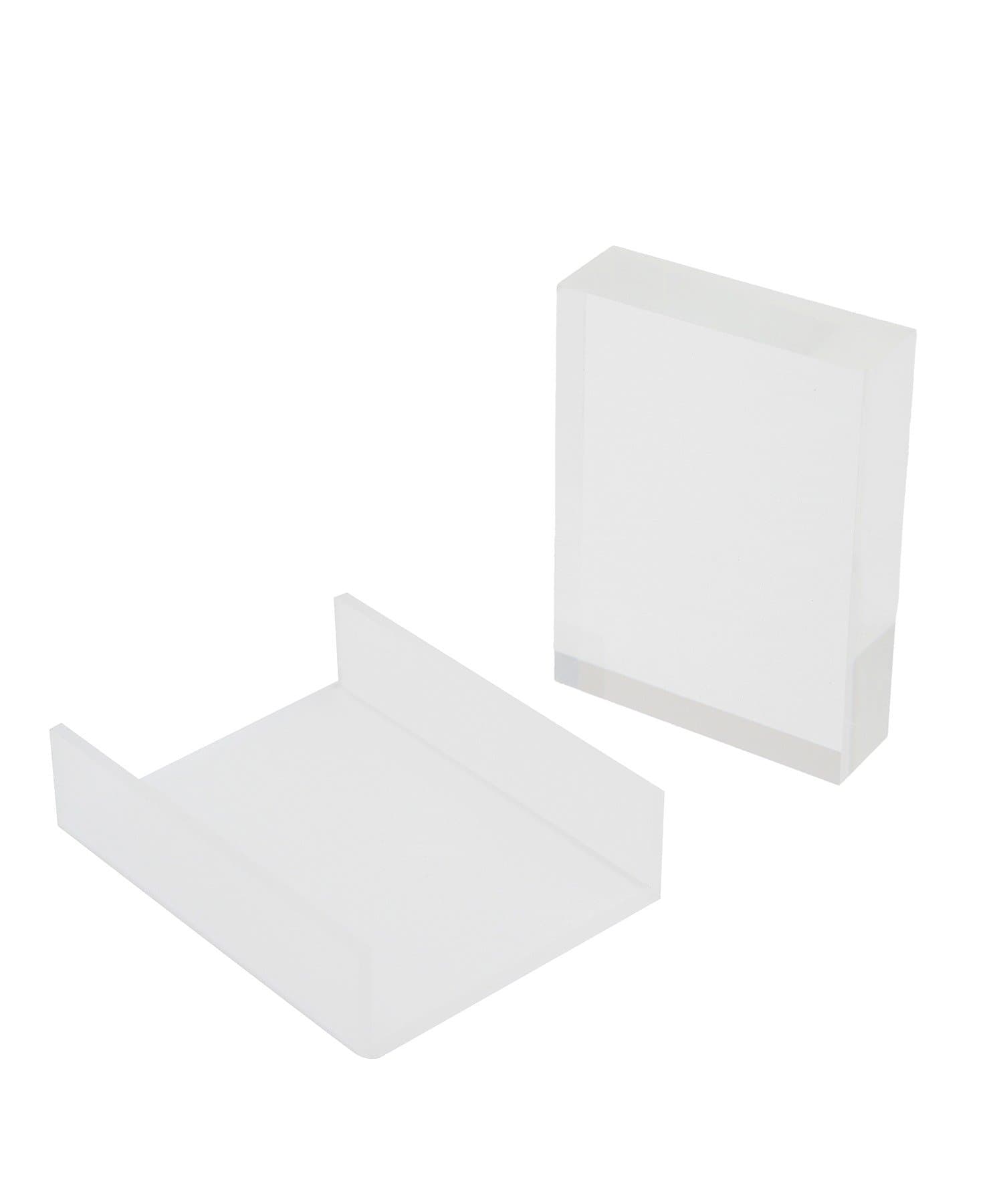 3COINS(スリーコインズ) クリアスライドフォトフレームL判ハーフ