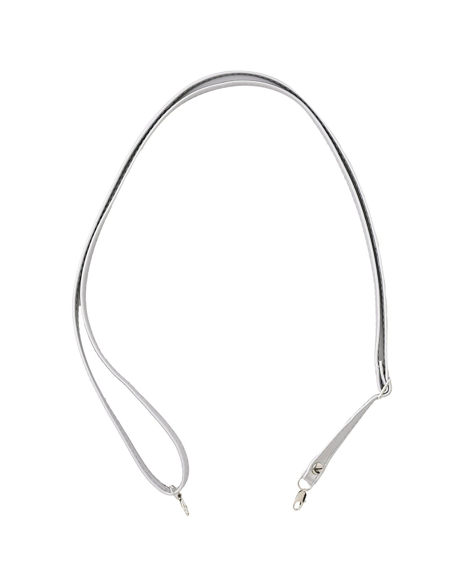 3COINS(スリーコインズ) カメラ用フェイクレザーストラップ