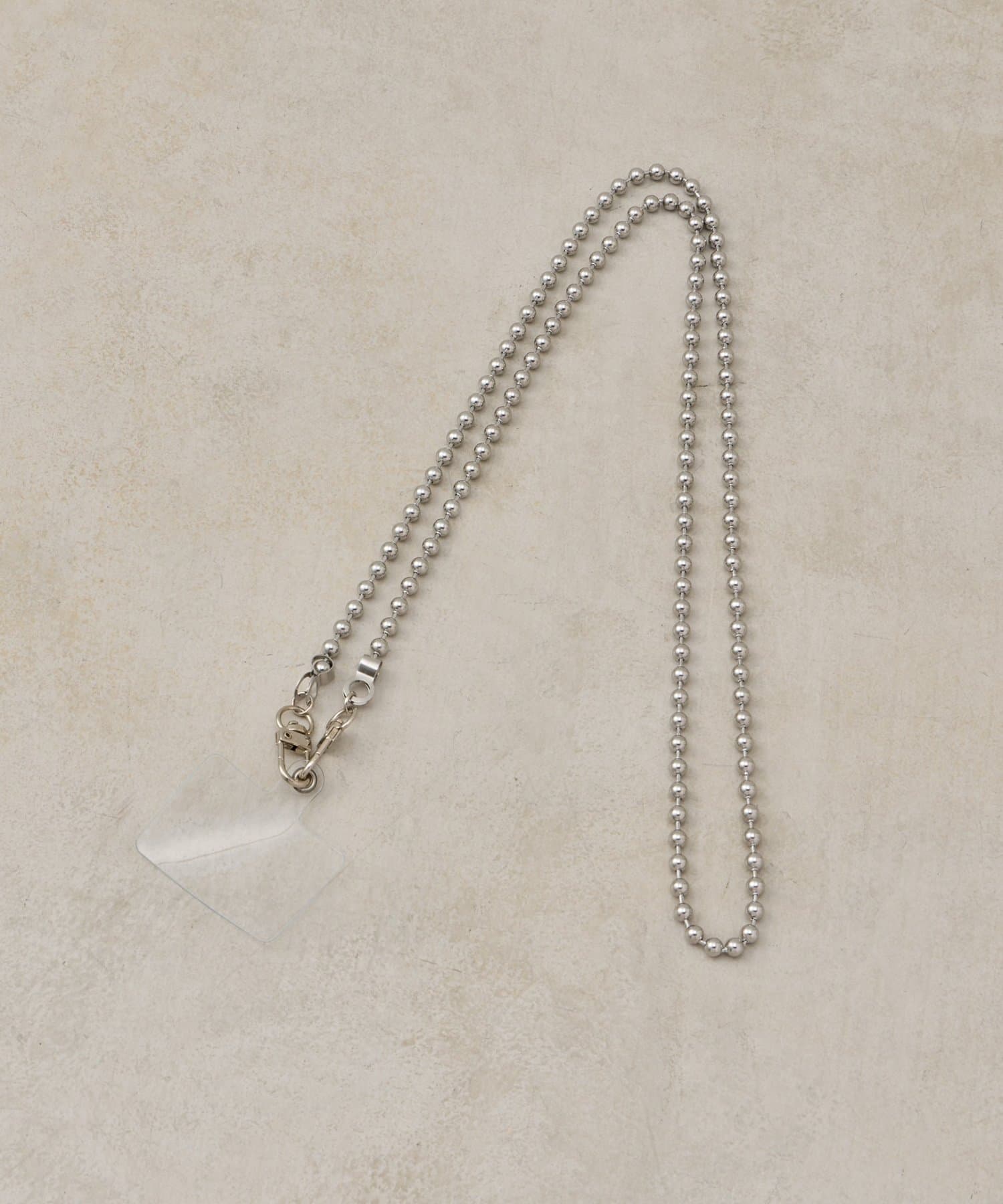 ステンレス＞ボールチェーンマルチショルダー | Lattice(ラティス