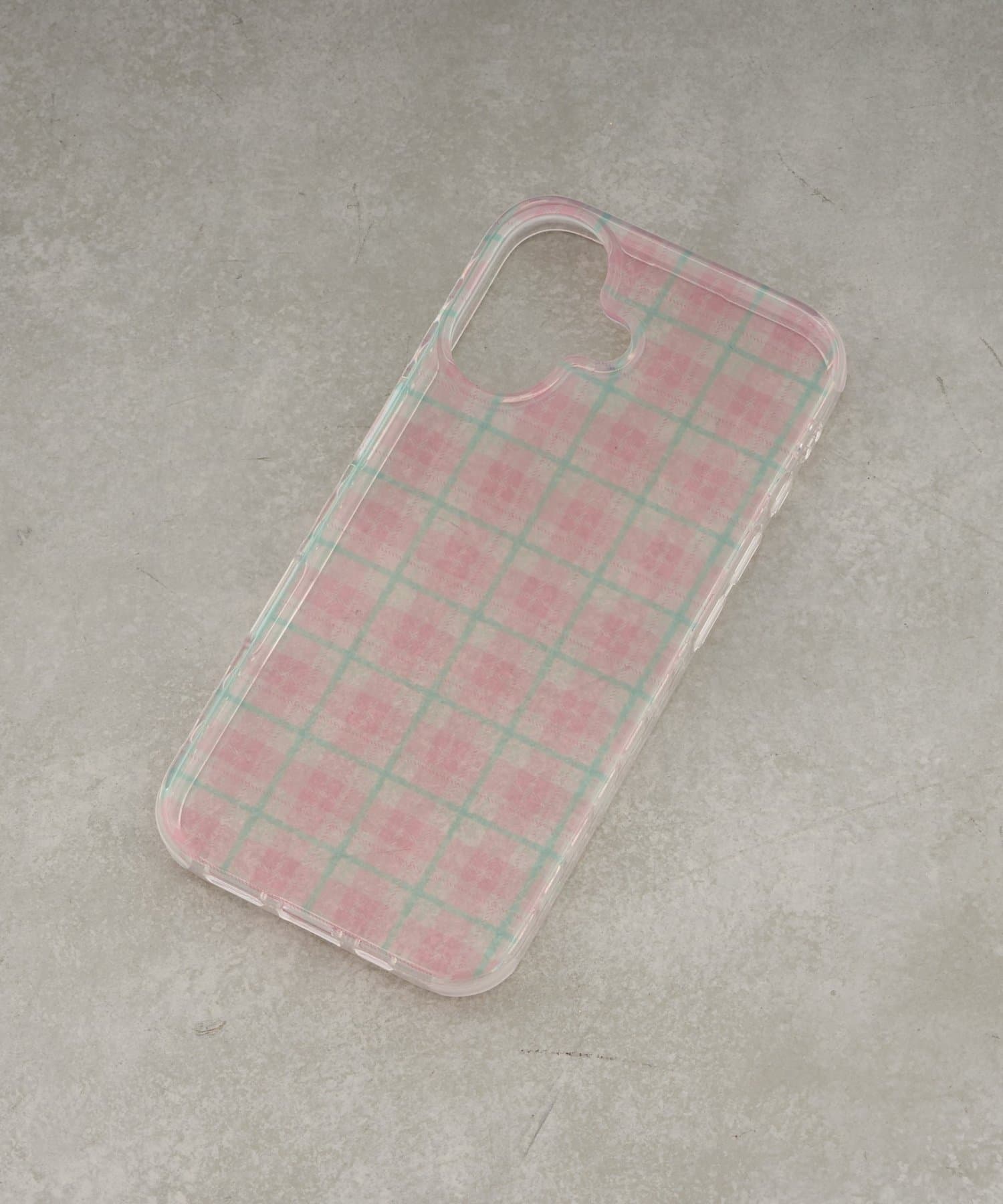 Lattice(ラティス) シアーチェックスマホケース(iPhone16)