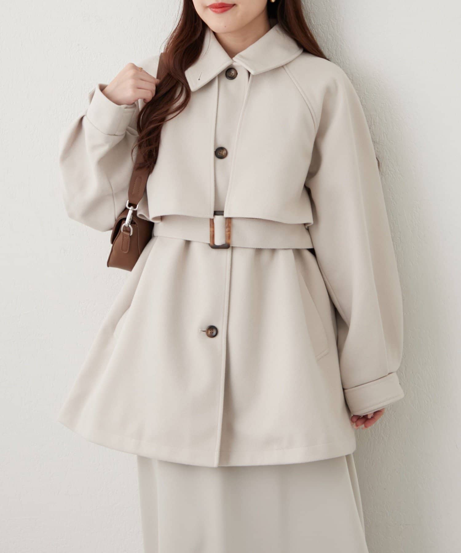 Remind me and forever(リマインドミーアンドフォーエバー) 【2025AW】アレンジカラーミドル丈コート