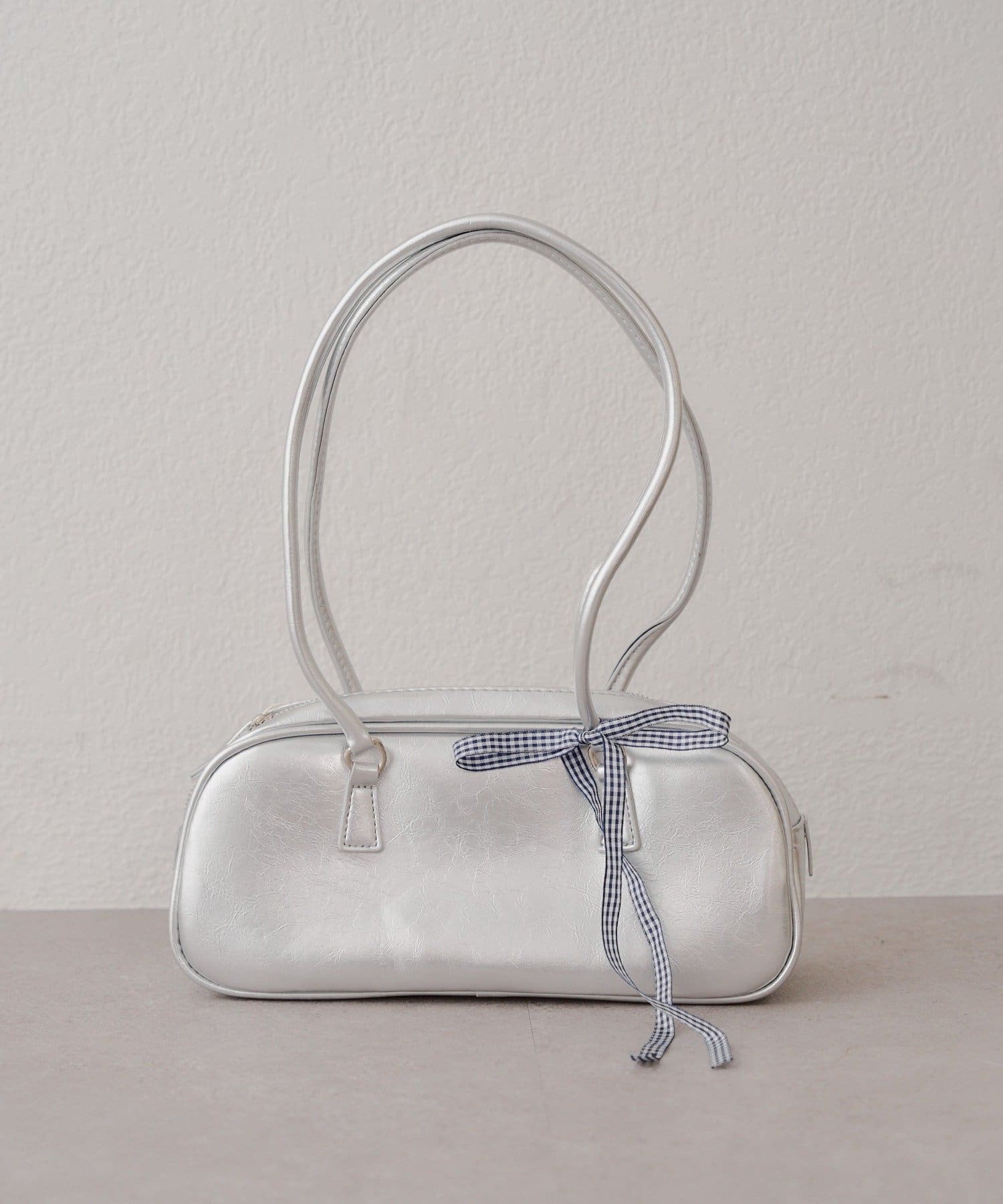 NICE CLAUP / OLIVE des OLIVE OUTLET(ナイスクラップ  / オリーブ デ オリーブ アウトレット) 【RMAF】リボン付ボストン