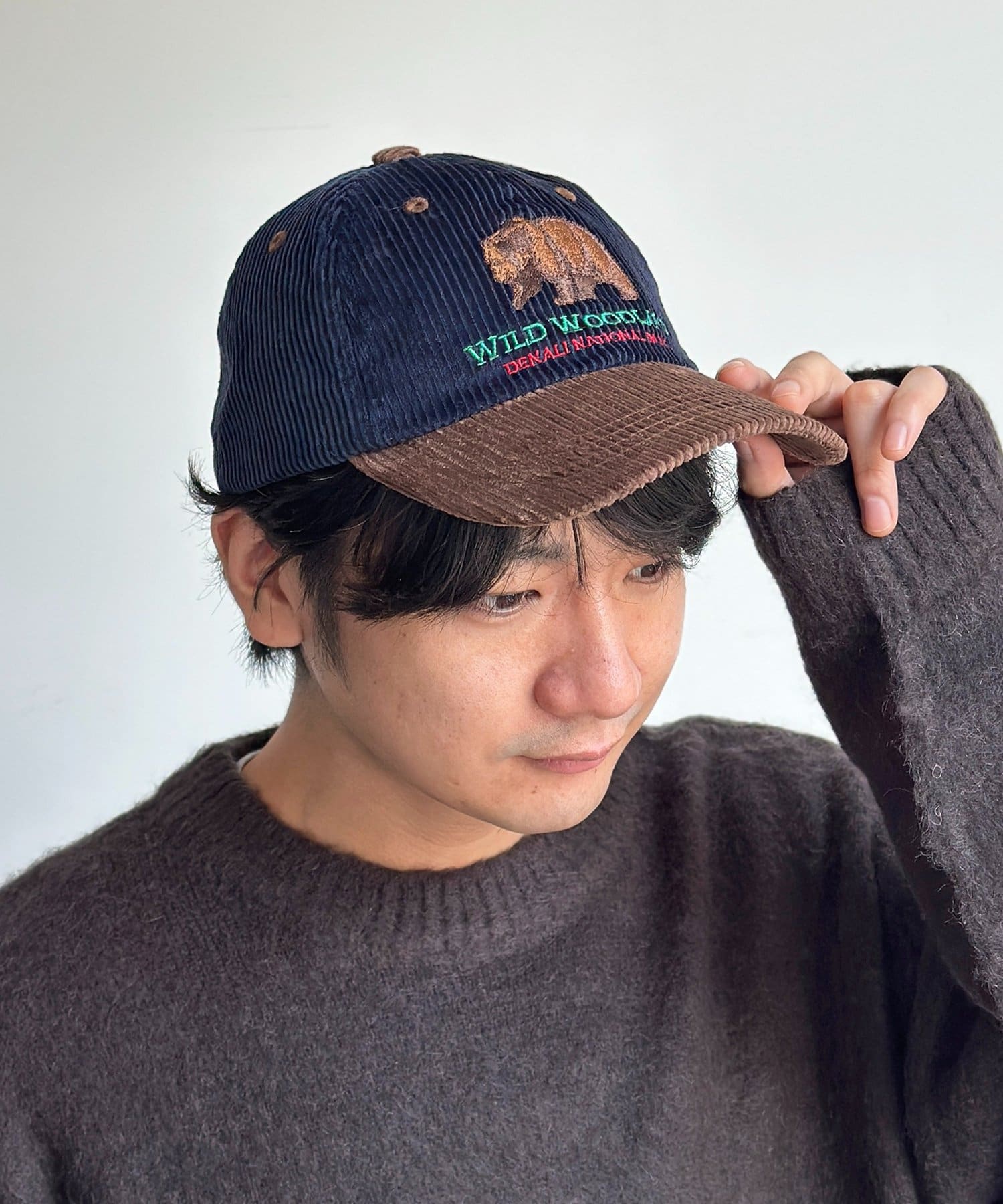 CPCM(シーピーシーエム) コーデュロイスーベニアキャップ
