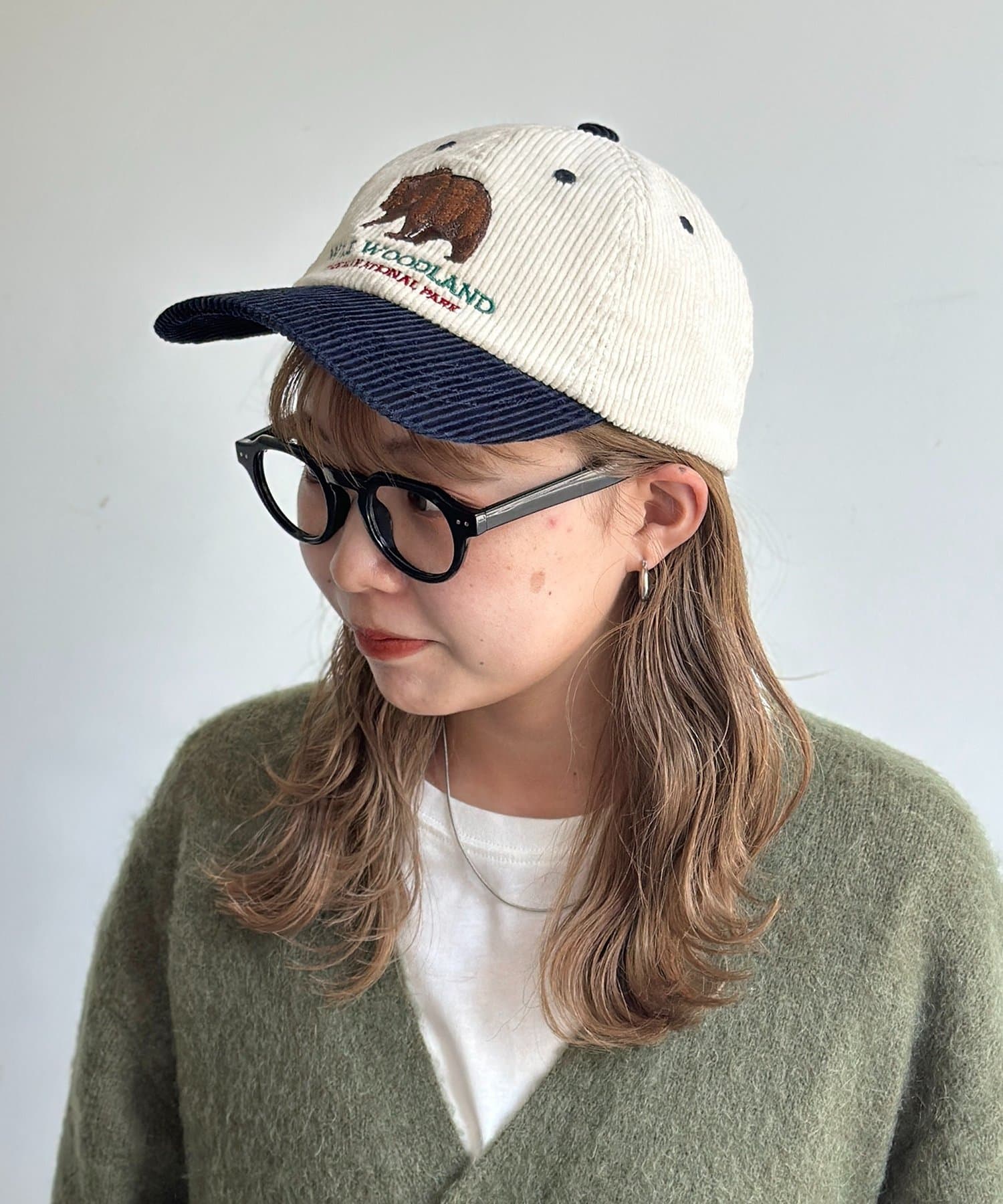 CPCM(シーピーシーエム) コーデュロイスーベニアキャップ