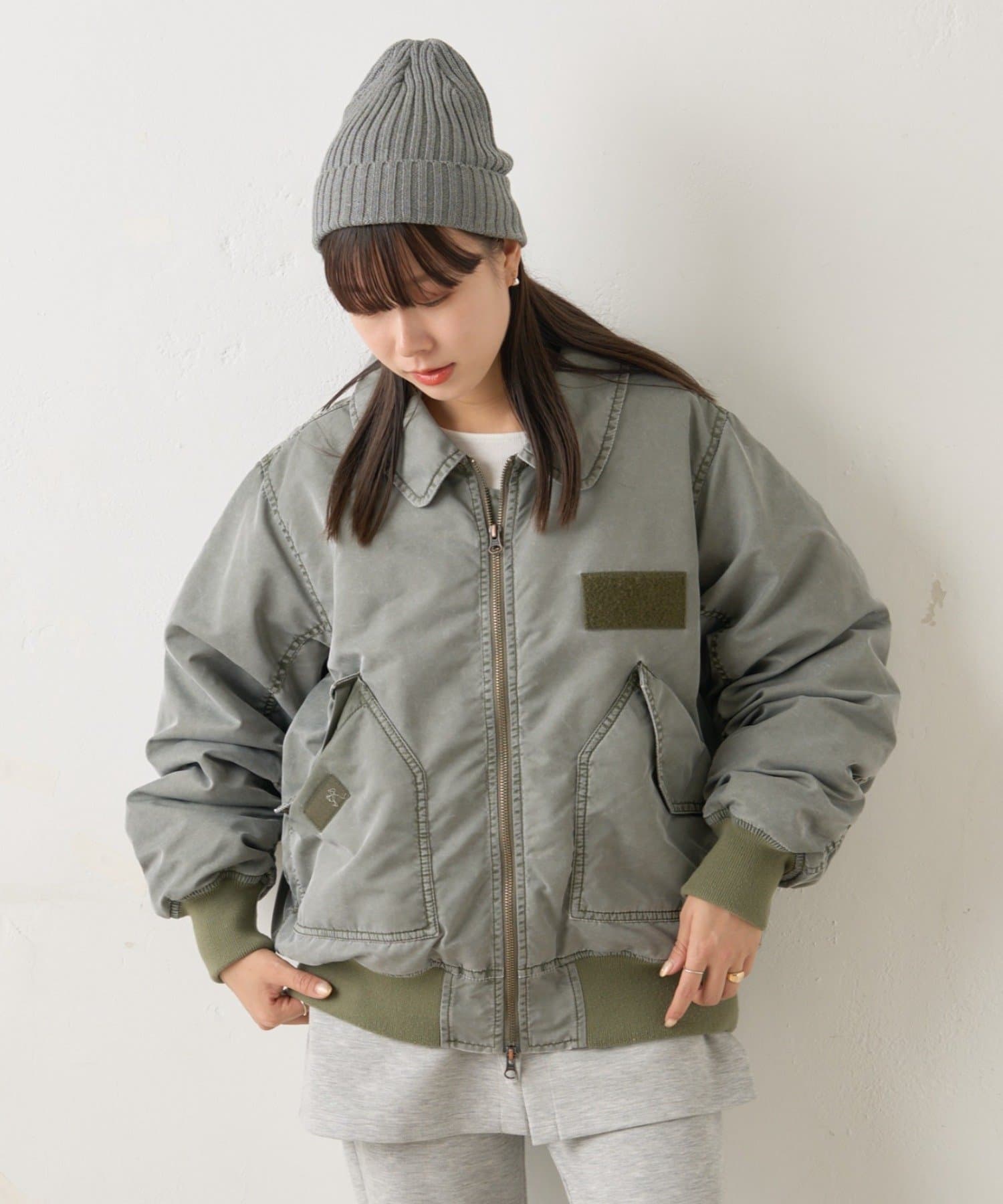 Kastane(カスタネ) 【WHIMSIC】CWU-45/P フライトジャケット