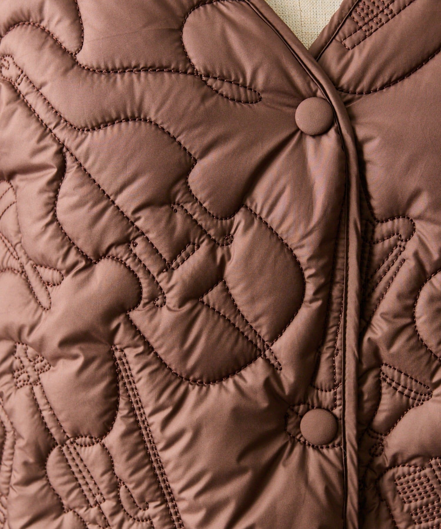 ear PAPILLONNER(イア パピヨネ) 《軽量/動画あり/WEB限定カラーあり》楽器柄/スポーツ柄/中綿キルティングジャケット/アウター【SUM1 STYLE(スミスタイル)】