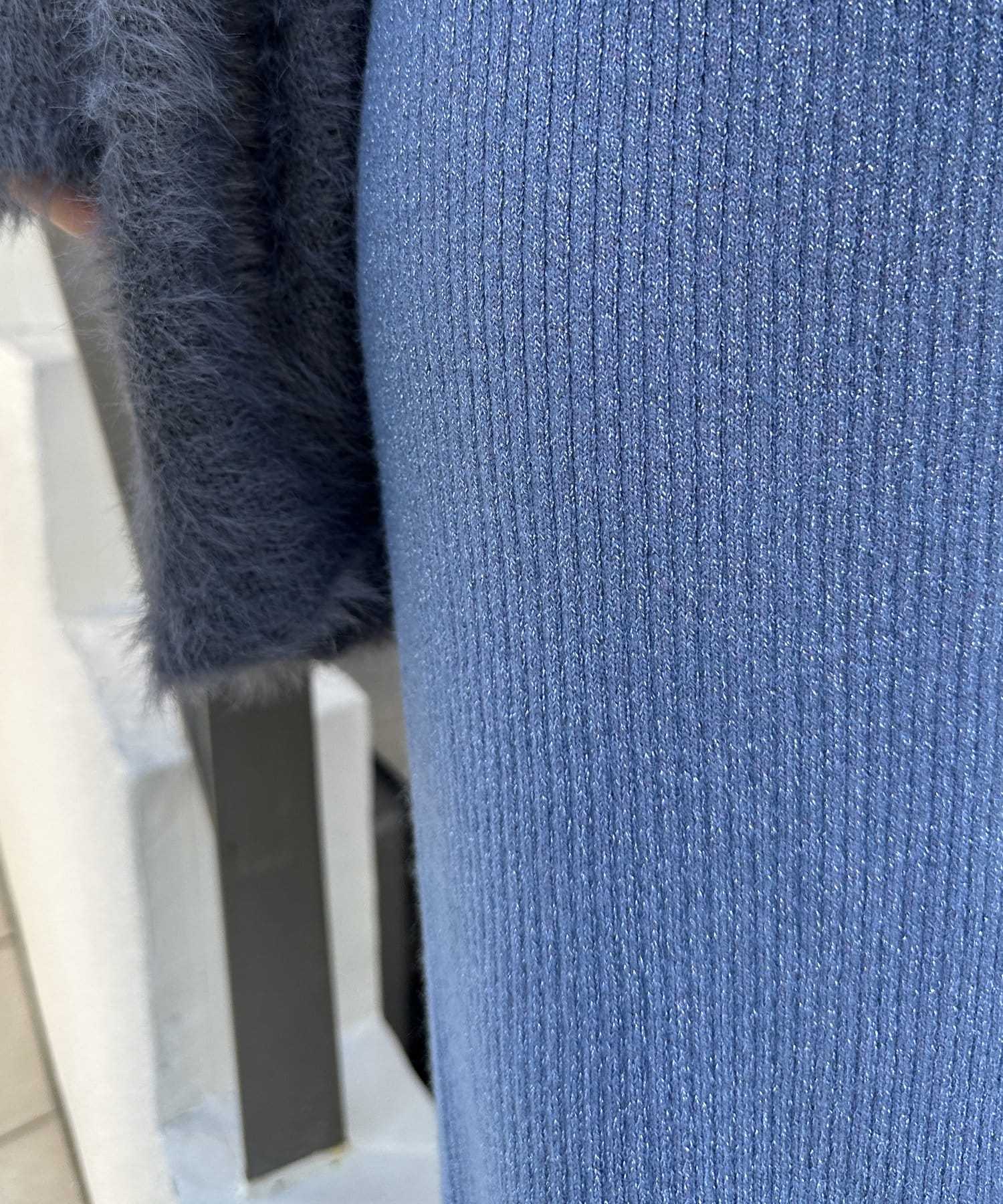 OUTLET(アウトレット) 【w closet】ヘムフリルニットパンツ