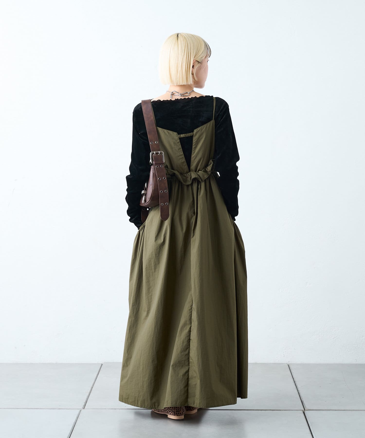 OUTLET(アウトレット) 【w closet】ベロアシアーカットソー