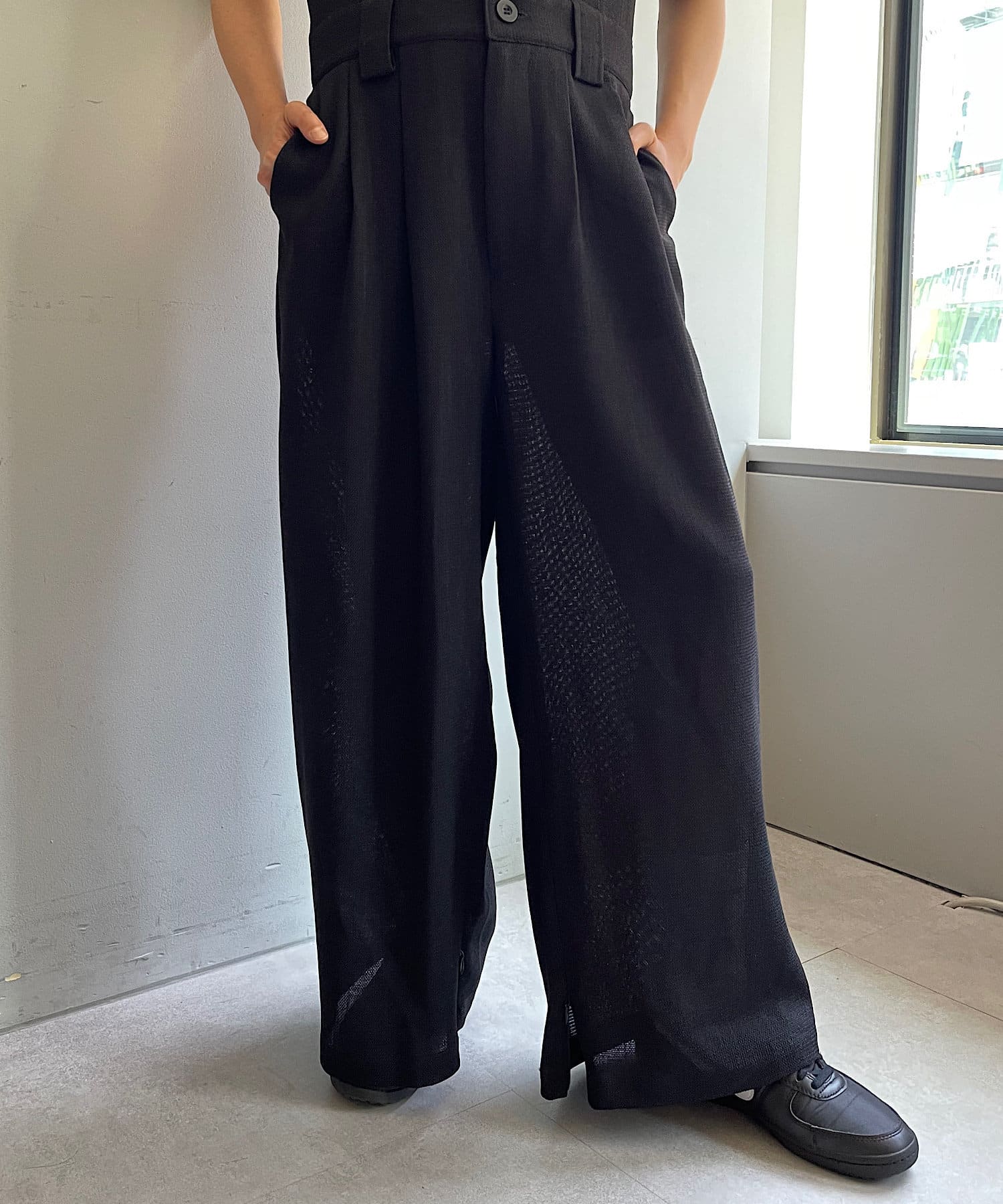 OUTLET(アウトレット) 【Pasterip】KARAMI short sleeve jump suit