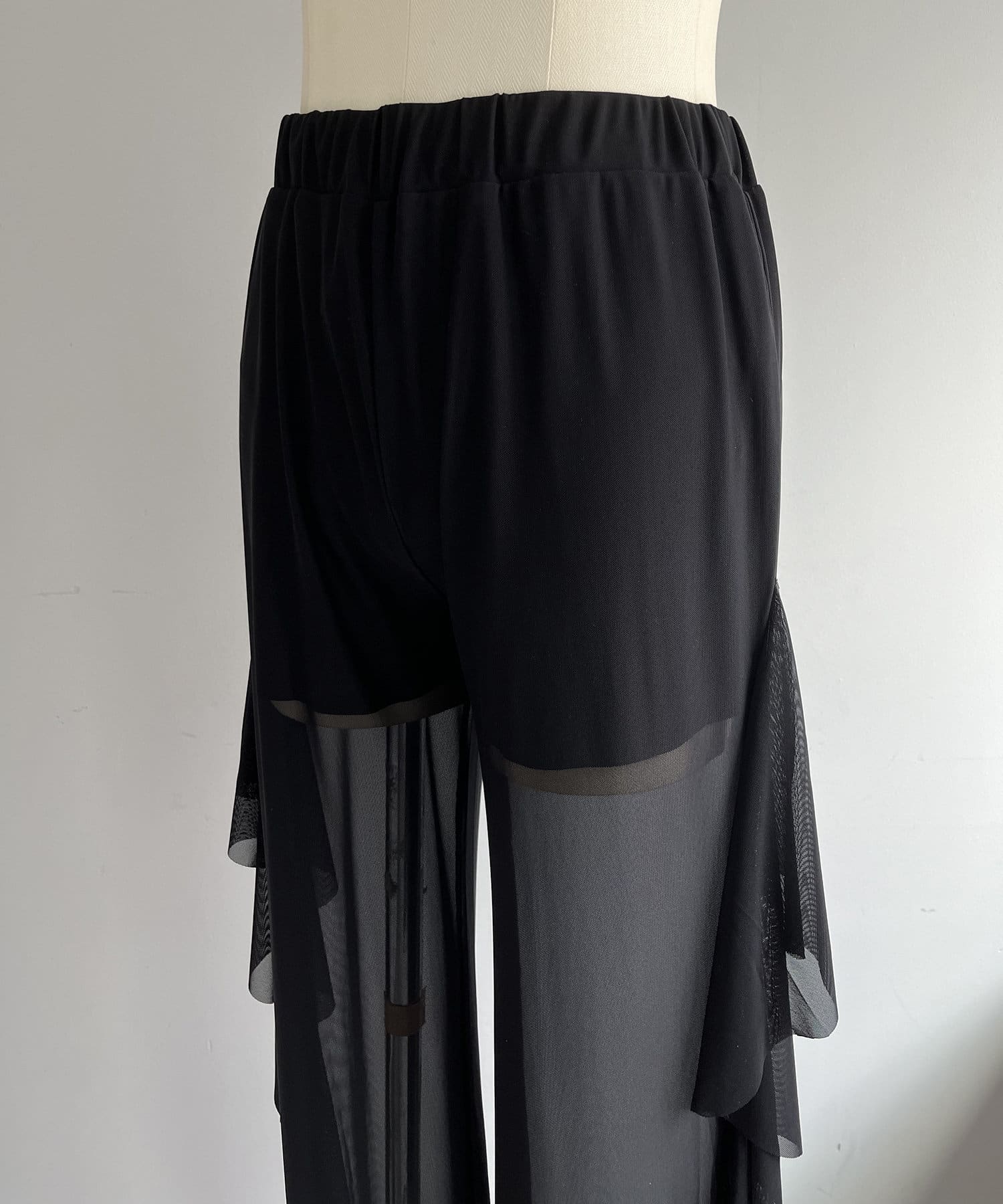 OUTLET(アウトレット) 【Pasterip】Raffle sheer pants