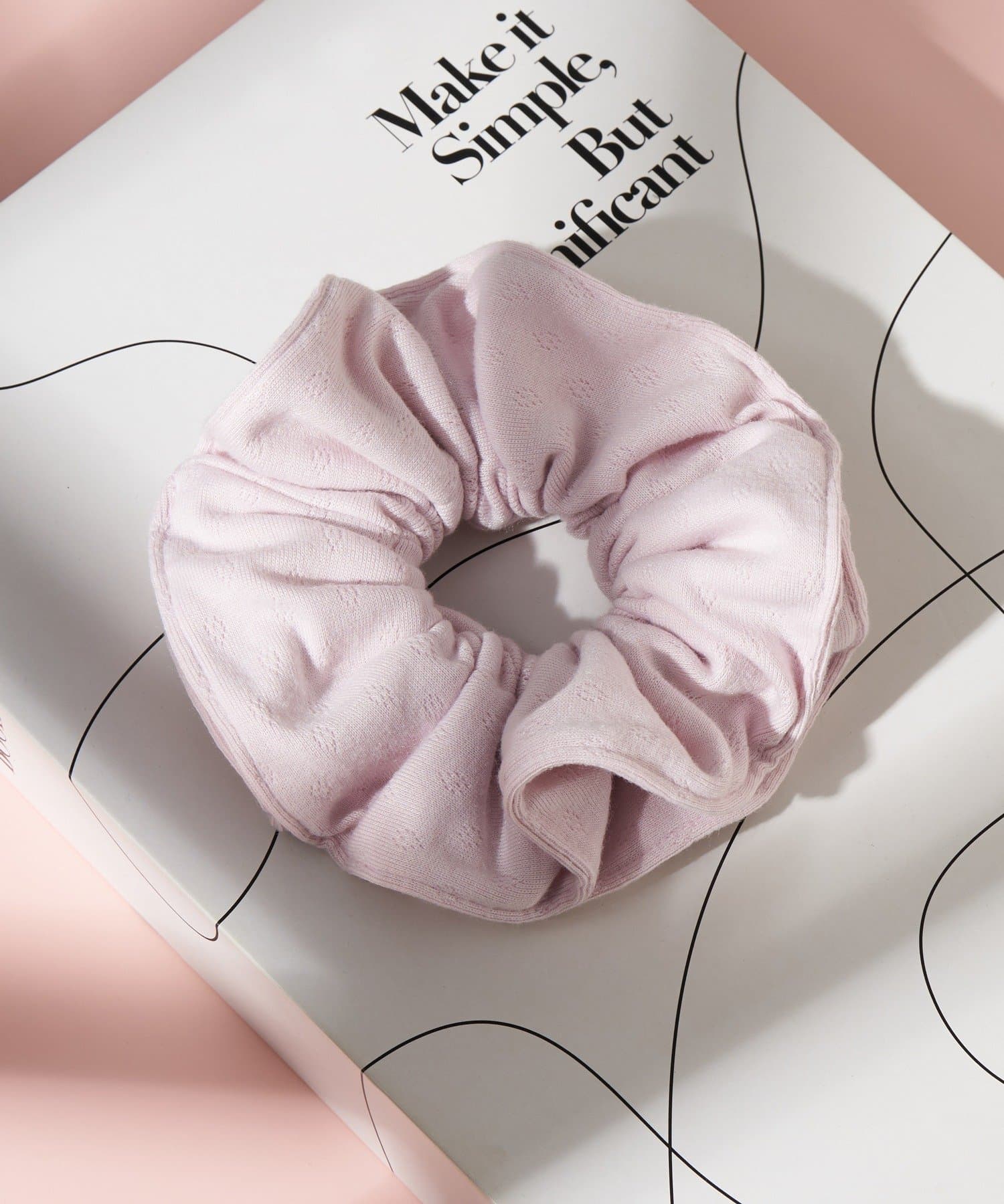 Lattice(ラティス) ハートステッチシュシュ