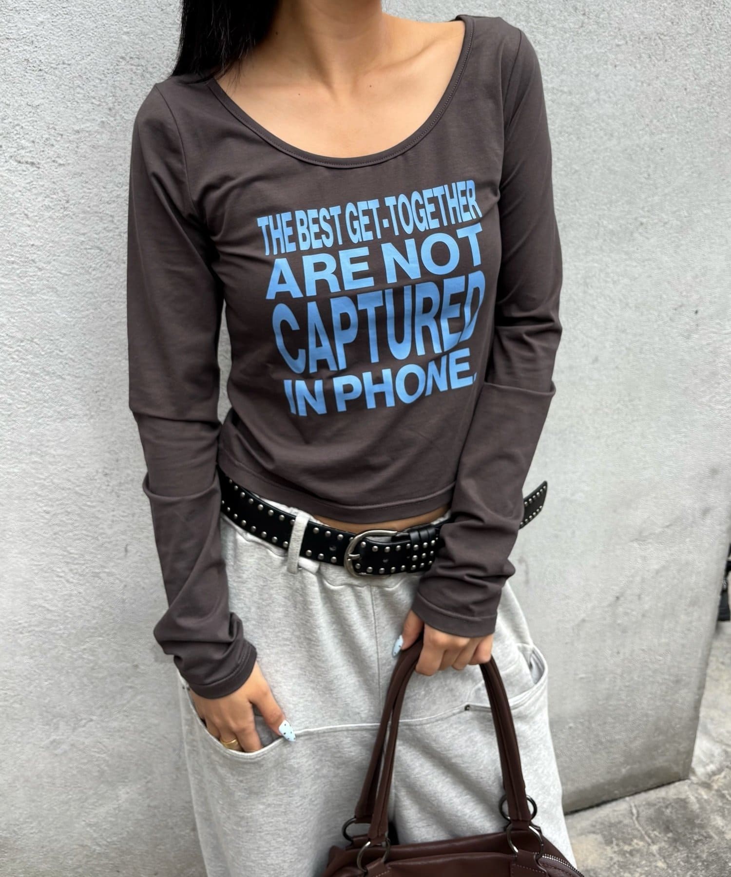 WHO’S WHO gallery(フーズフーギャラリー) 【WEB限定】メッセージトップス