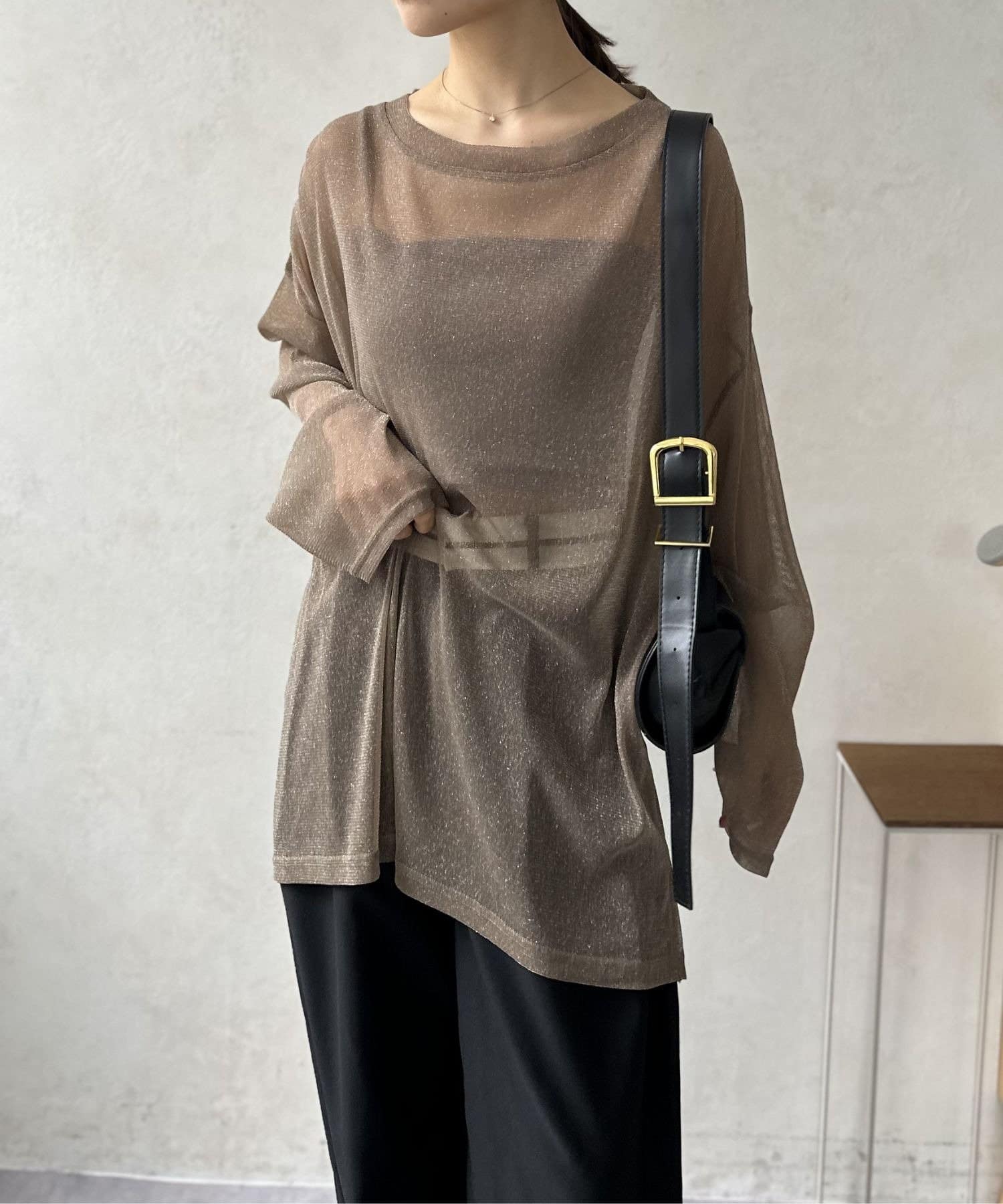 LOCUST(ローカスト) オーバーサイズラメシアーTOPS