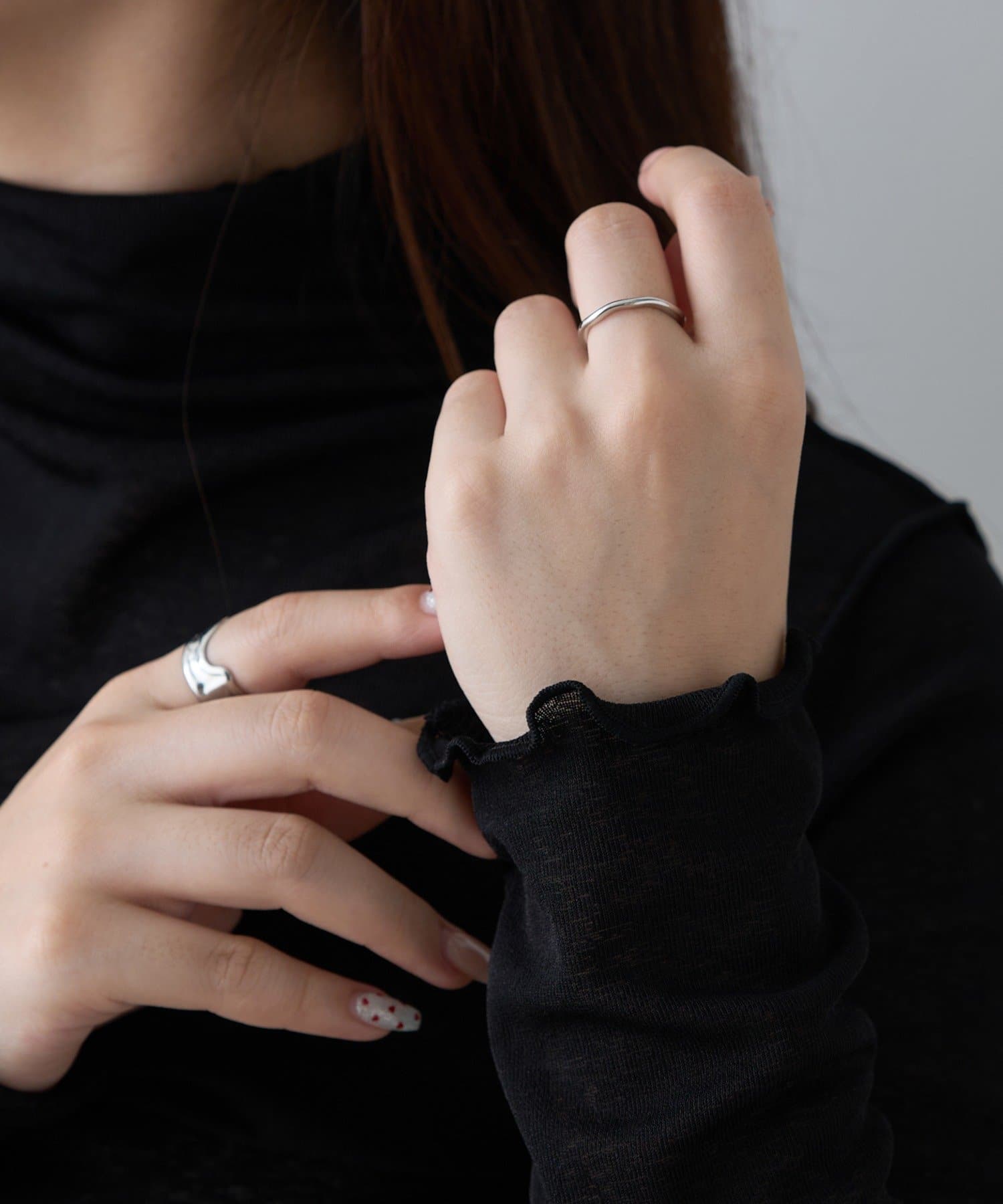 Remind me and forever(リマインドミーアンドフォーエバー) 【nane】【2点セット】ニュアンスデザインリング