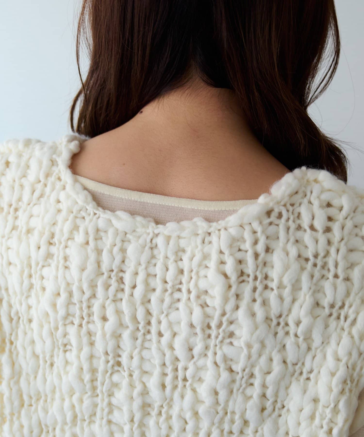 DISCOAT(ディスコート) 【おしゃれを格上げ】手編み風ベスト