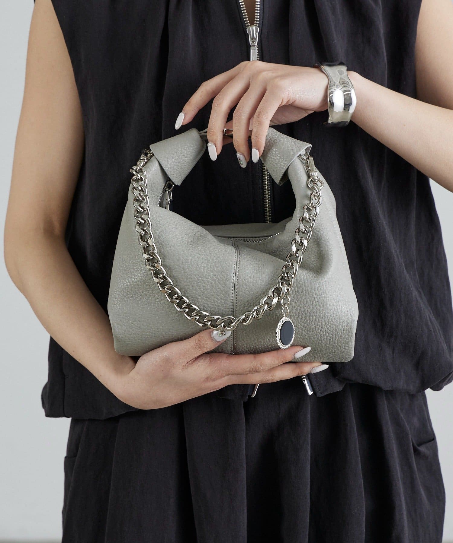 Lui's(ルイス) 【MIU セレクト】3WAYレザーハンドルミニバッグ