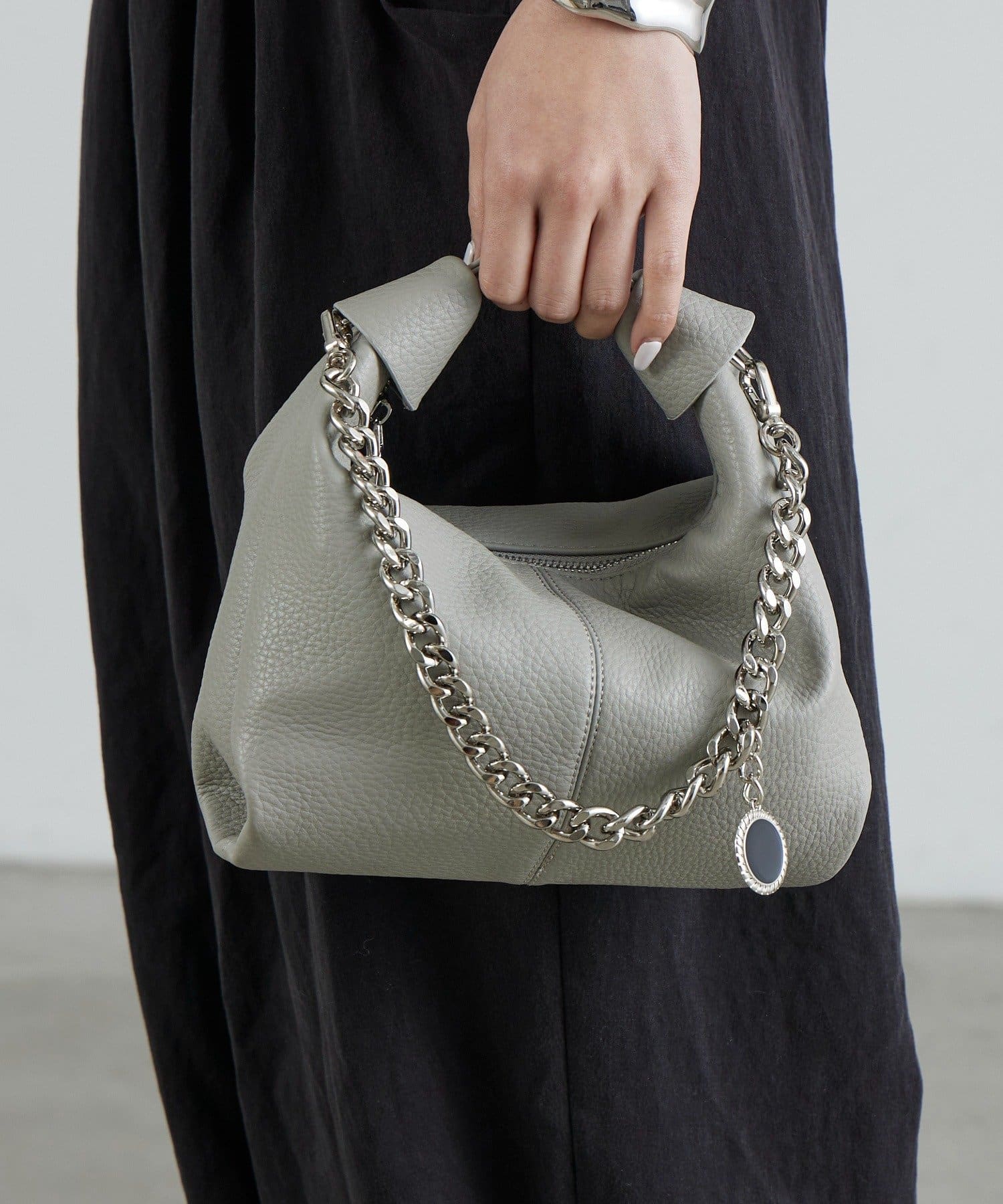 Lui's(ルイス) 【MIU セレクト】3WAYレザーハンドルミニバッグ