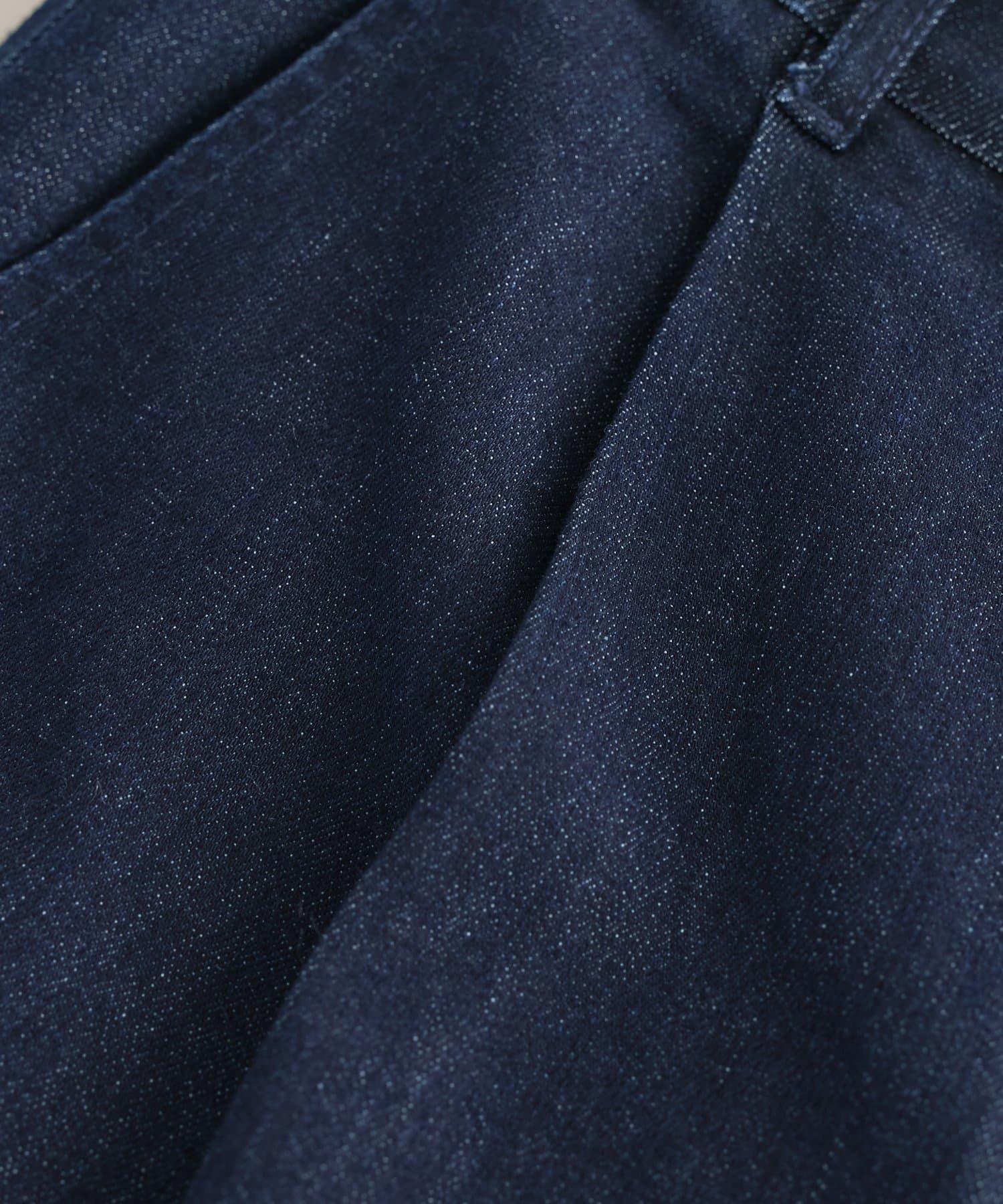 un dix cors(アンディコール) 【驚くほど伸びてストレスフリー】ハイパーストレッチワイドデニム